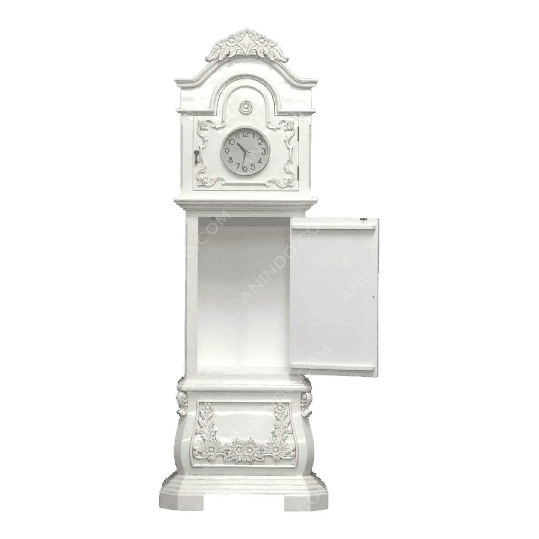 Rococo Grandfather Clock - Image 2
