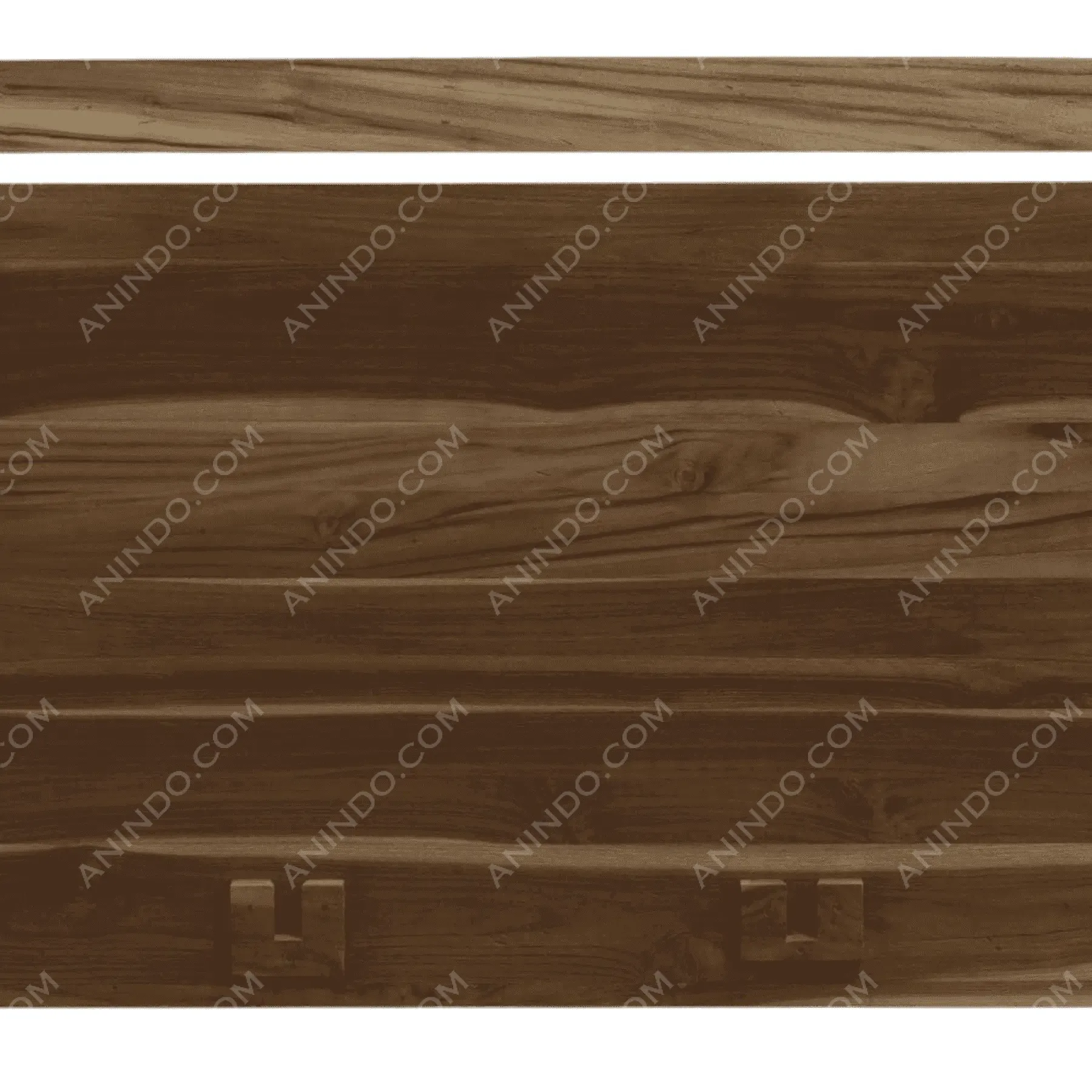 Dark brown wooden tabletop with natural grain