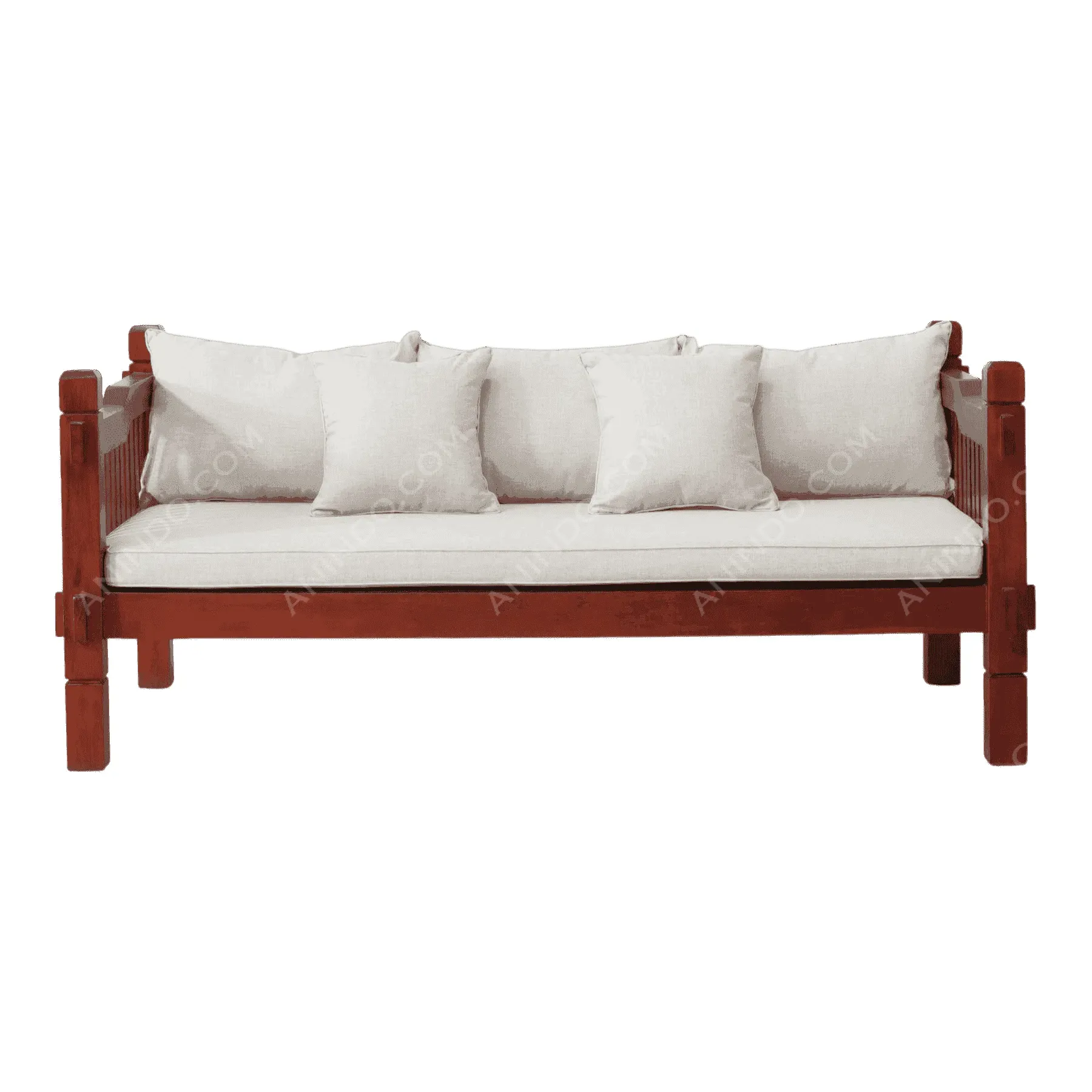Kyoto Block-Frame Sofa - Image 2