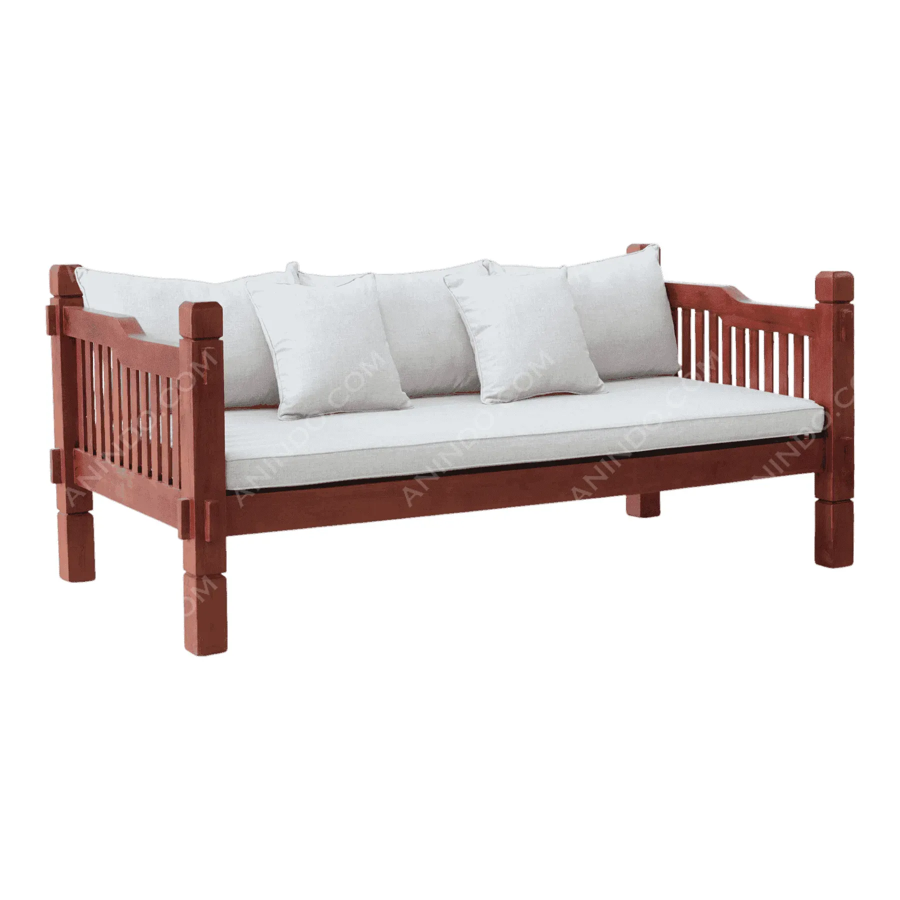 Kyoto Block-Frame Sofa - Image 3