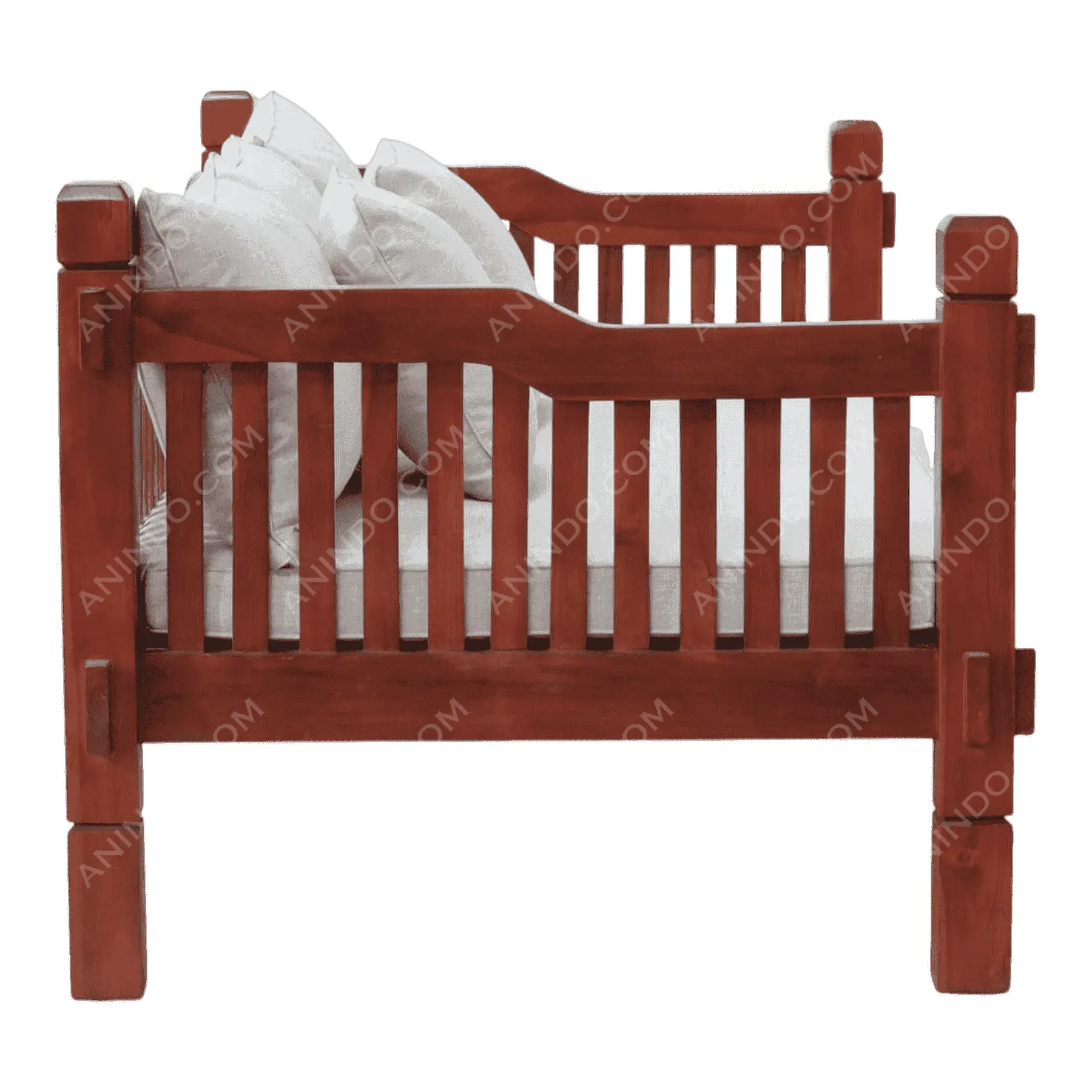 Kyoto Block-Frame Sofa - Image 6