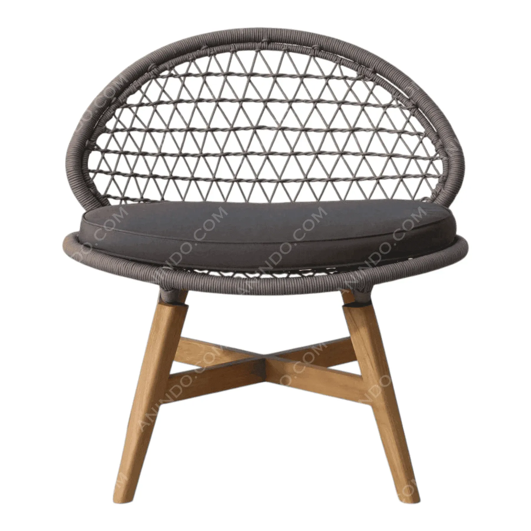 Tri-Weave Rope Accent Chair