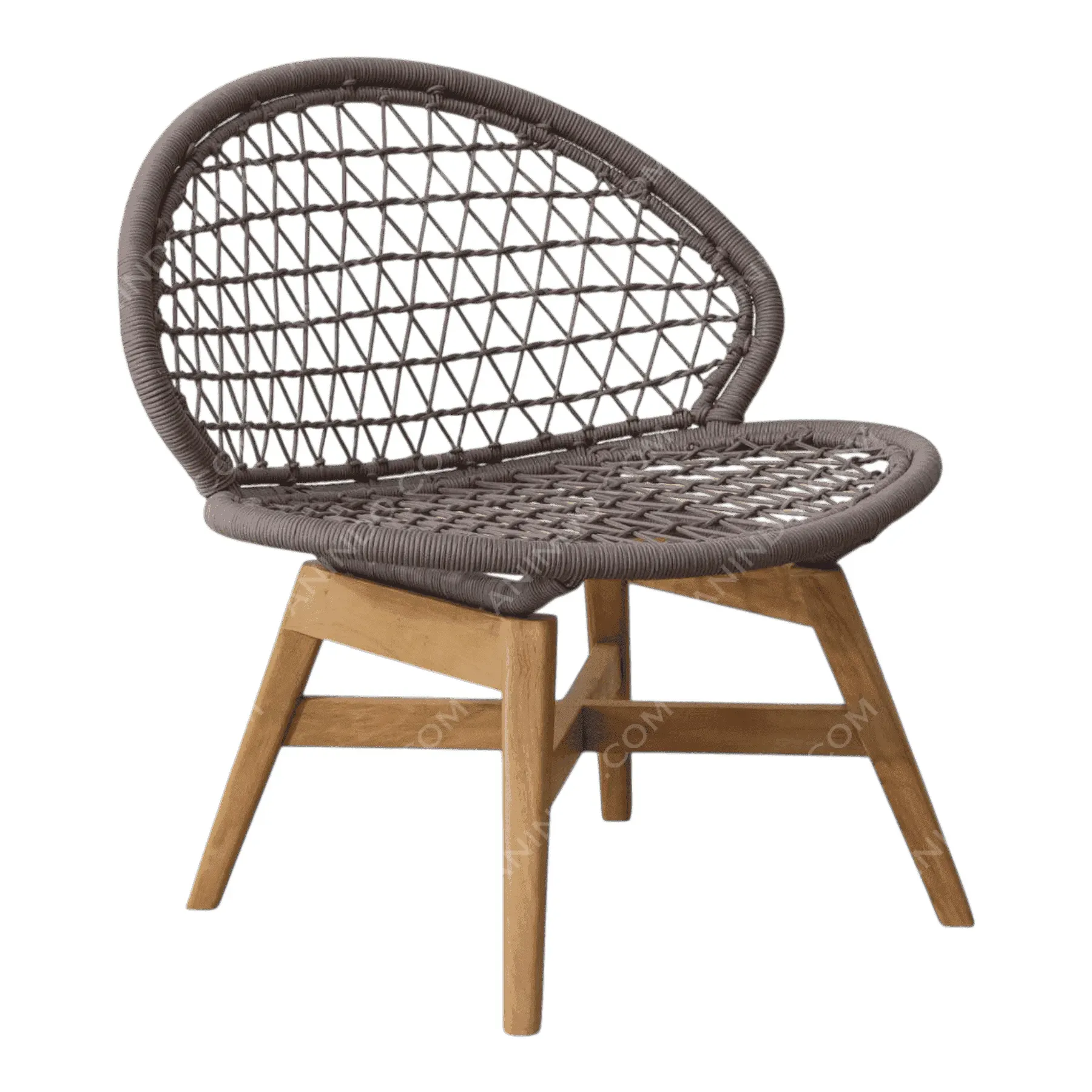 Tri-Weave Rope Accent Chair - Image 7