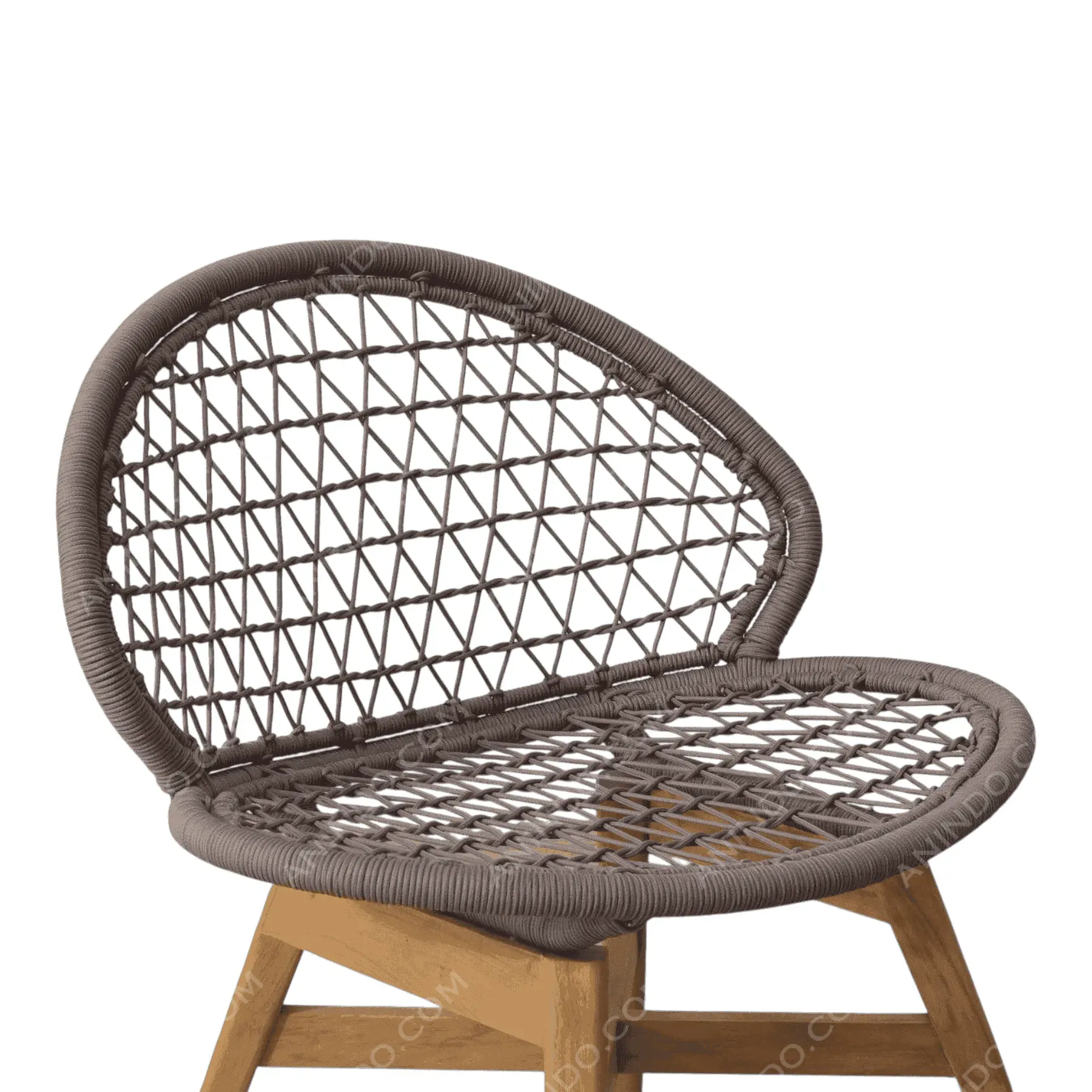 Tri-Weave Rope Accent Chair - Image 8