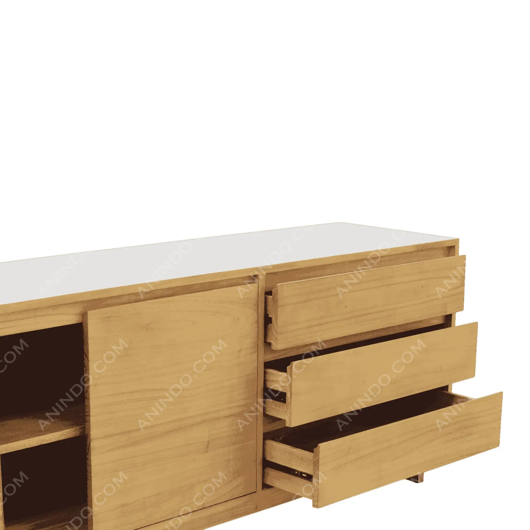 Oslo Teak Sideboard - Image 4