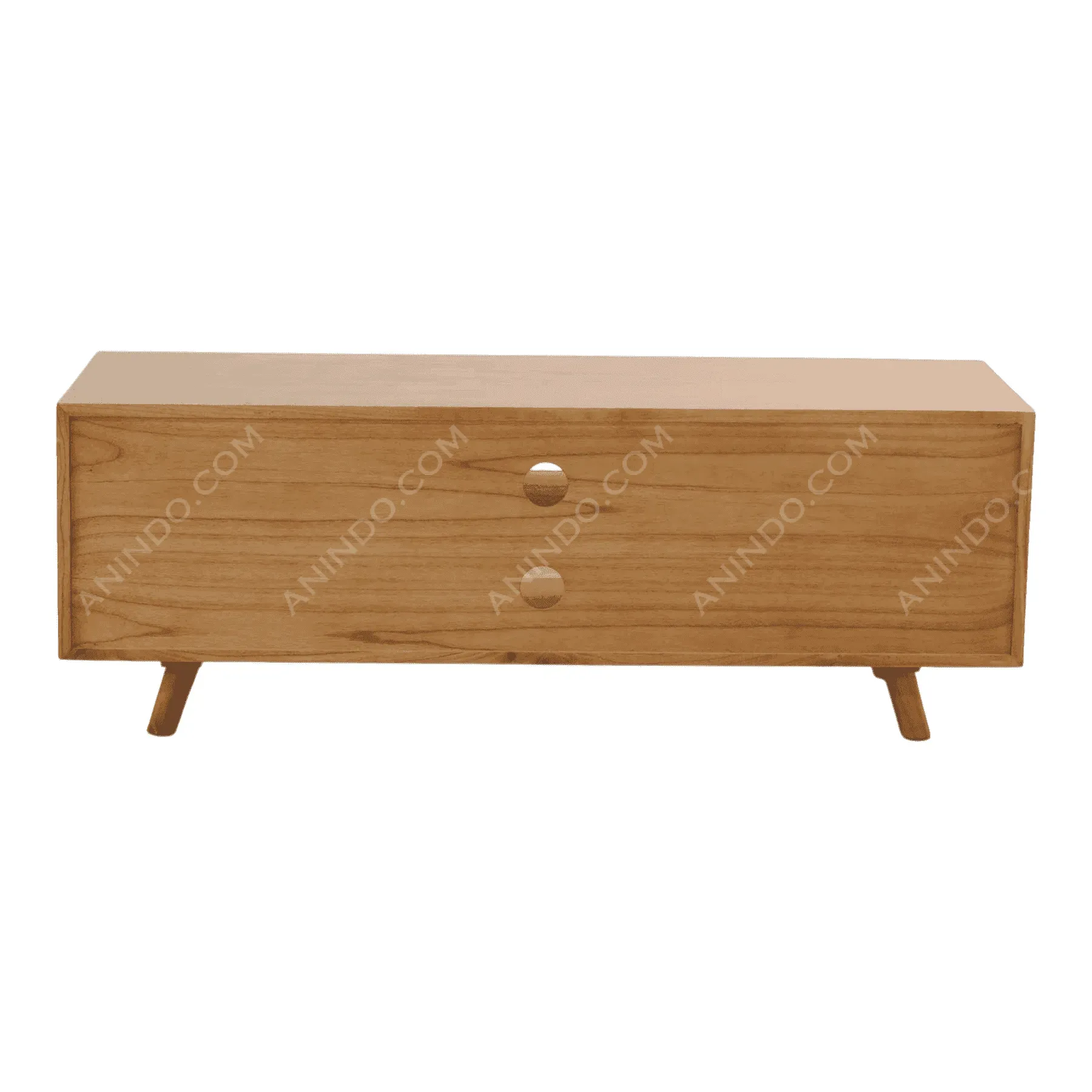 Retro Teak Media Console - Image 7
