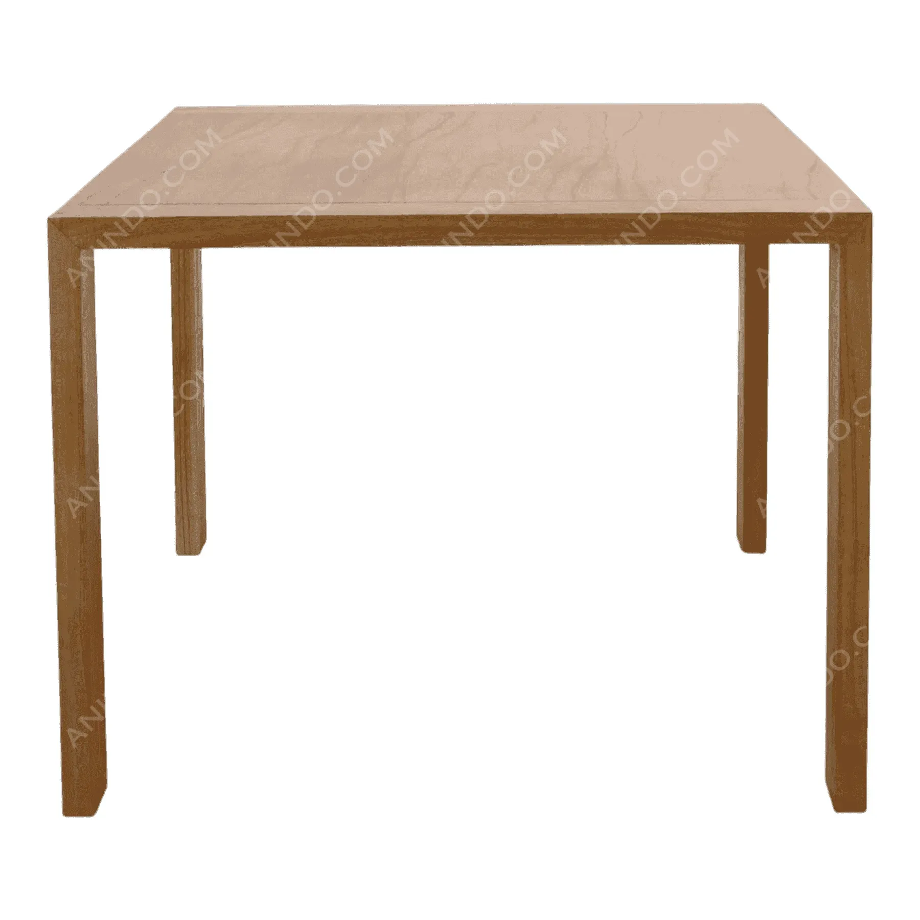 Parsons Solid Teak Table - Image 4