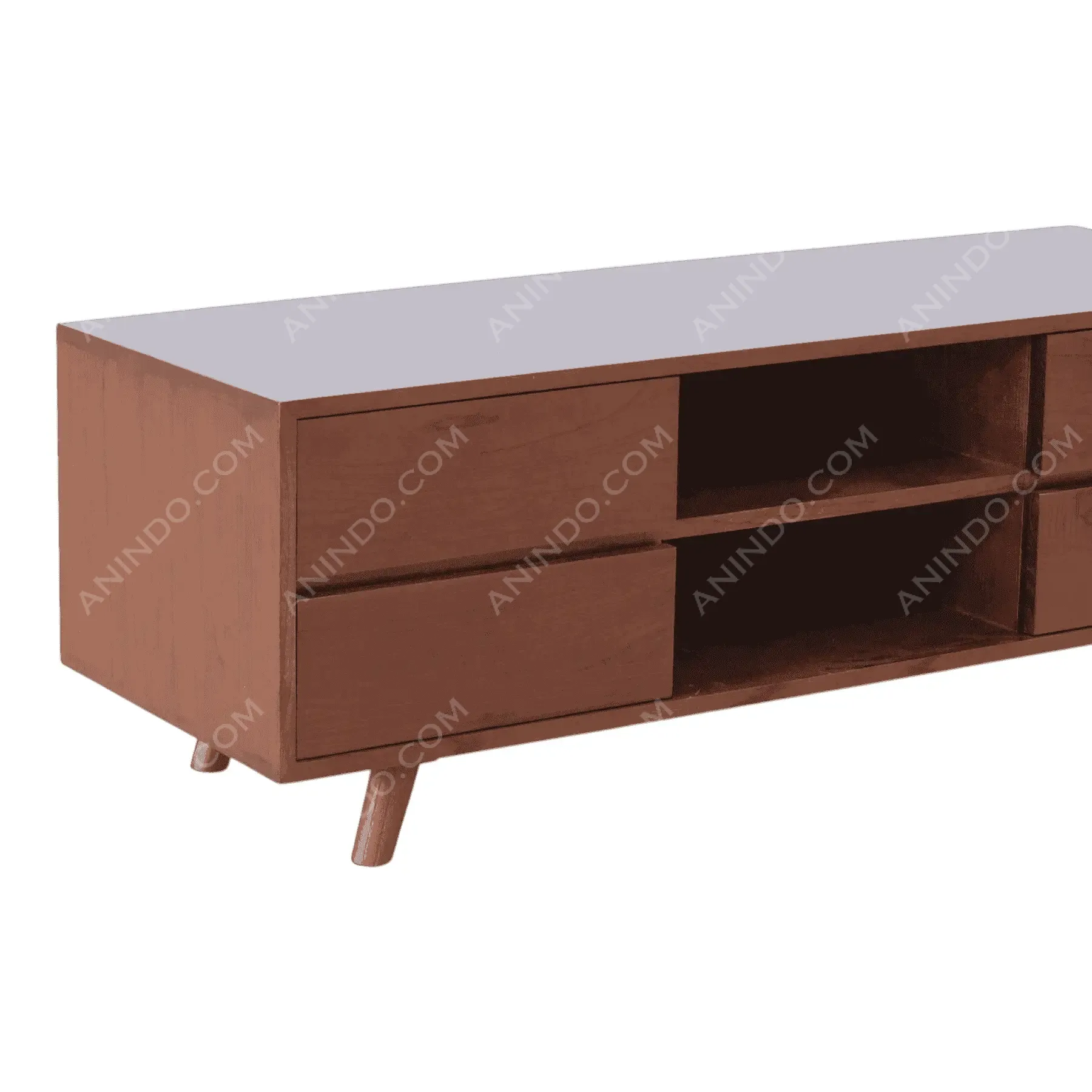 Oslo Mid-Century Media Console - Image 3