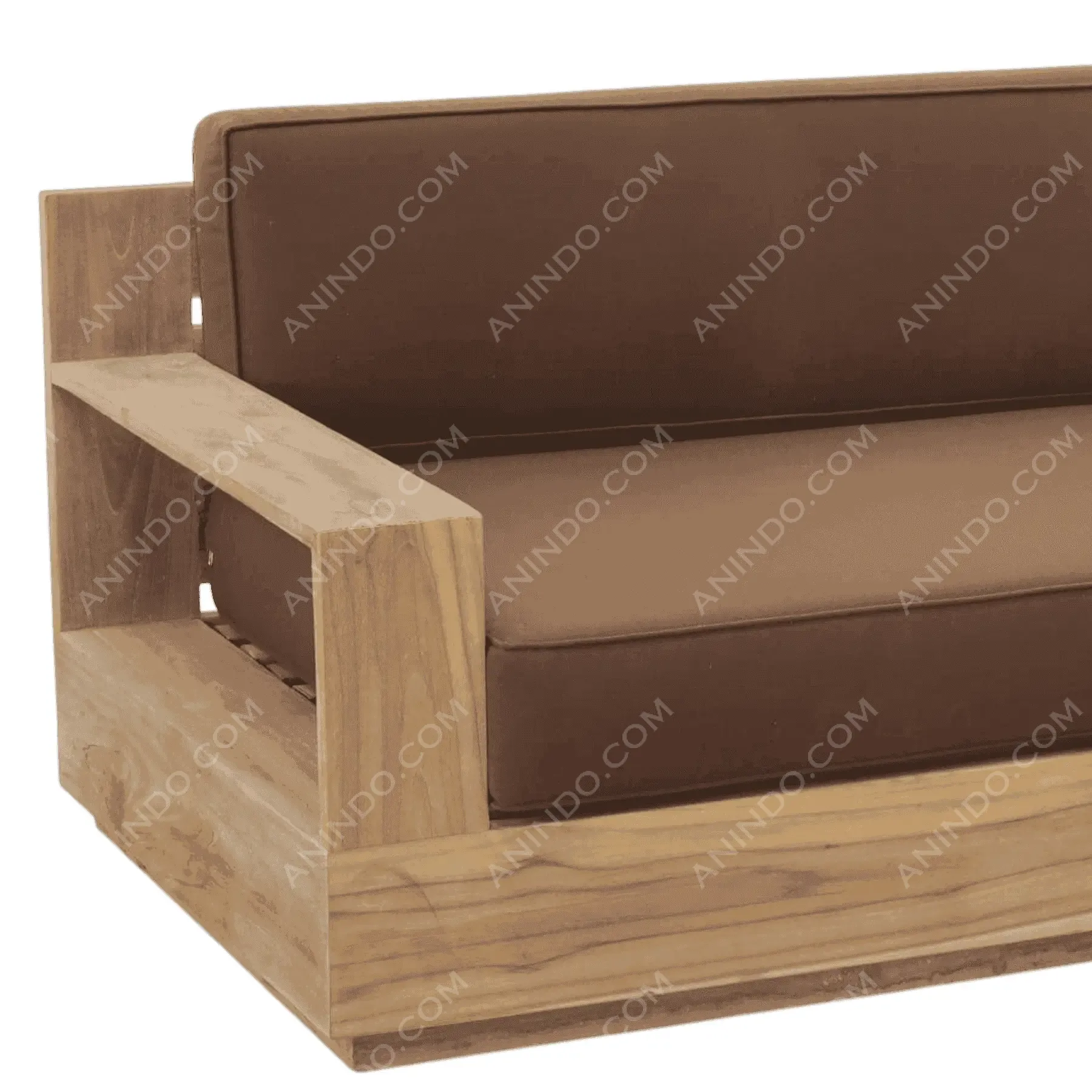 Terra Block Teak Sofa - Image 3