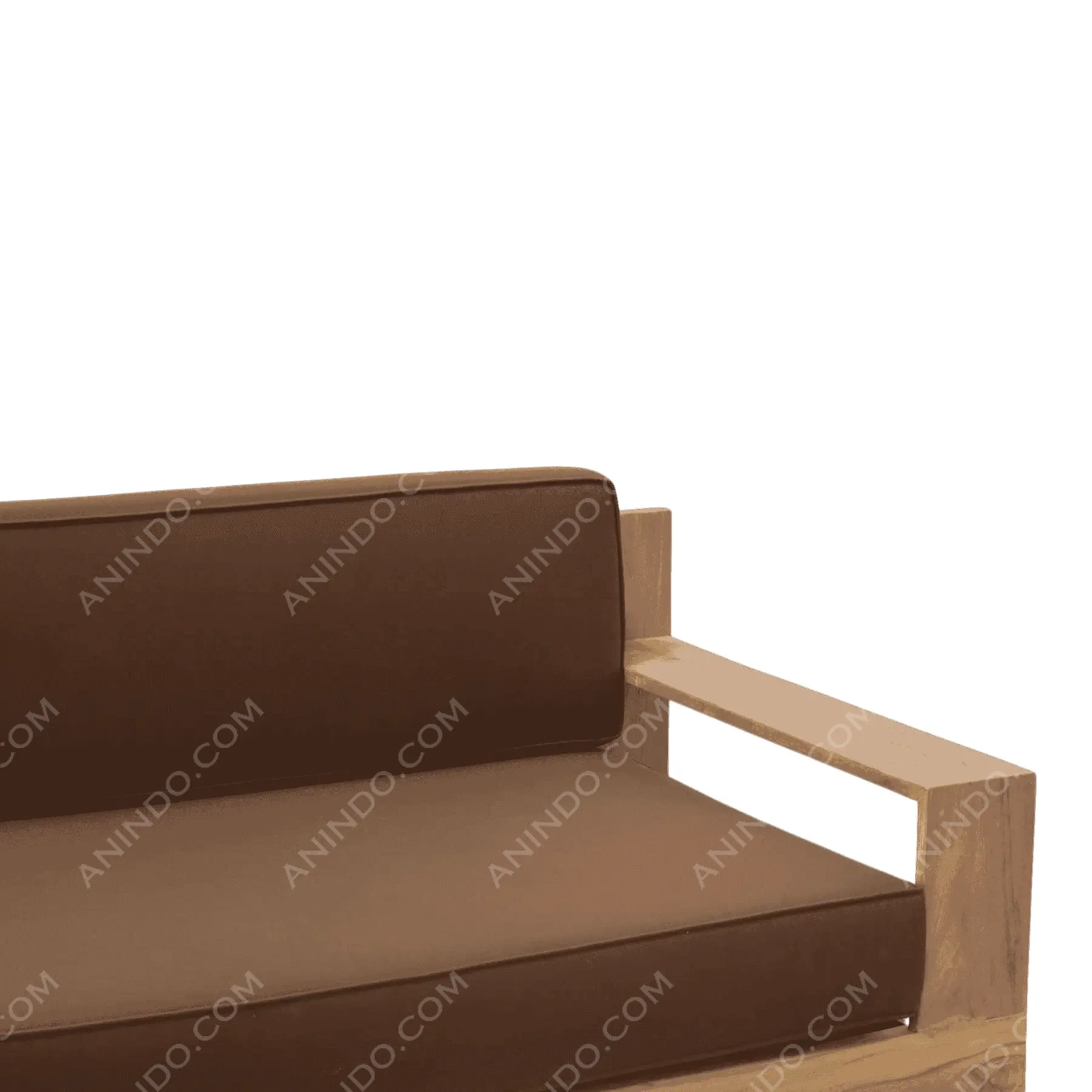 Terra Block Teak Sofa - Image 4