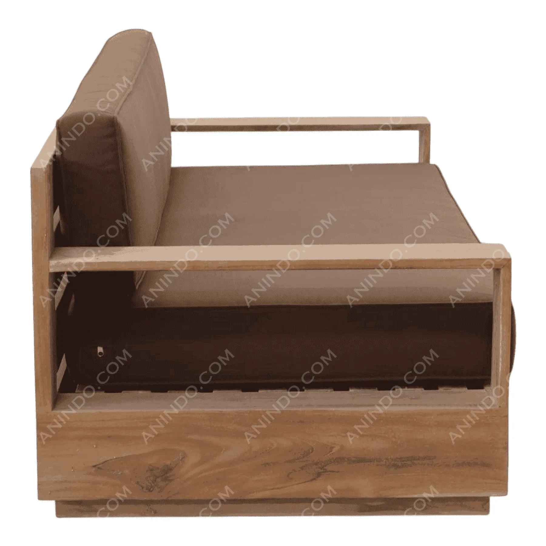 Terra Block Teak Sofa - Image 5