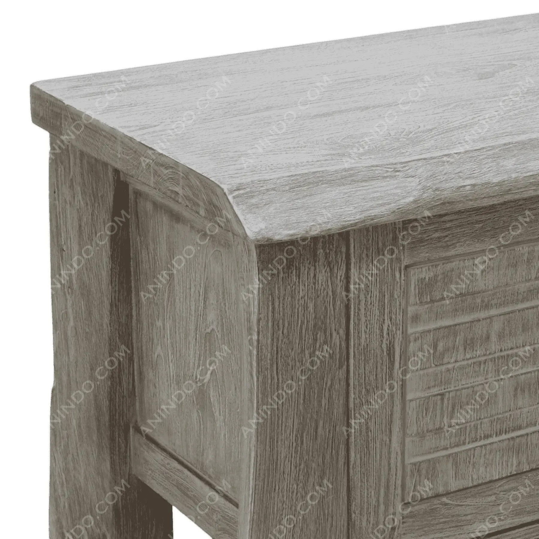 Rustic Slat-Door Media Console - Image 4