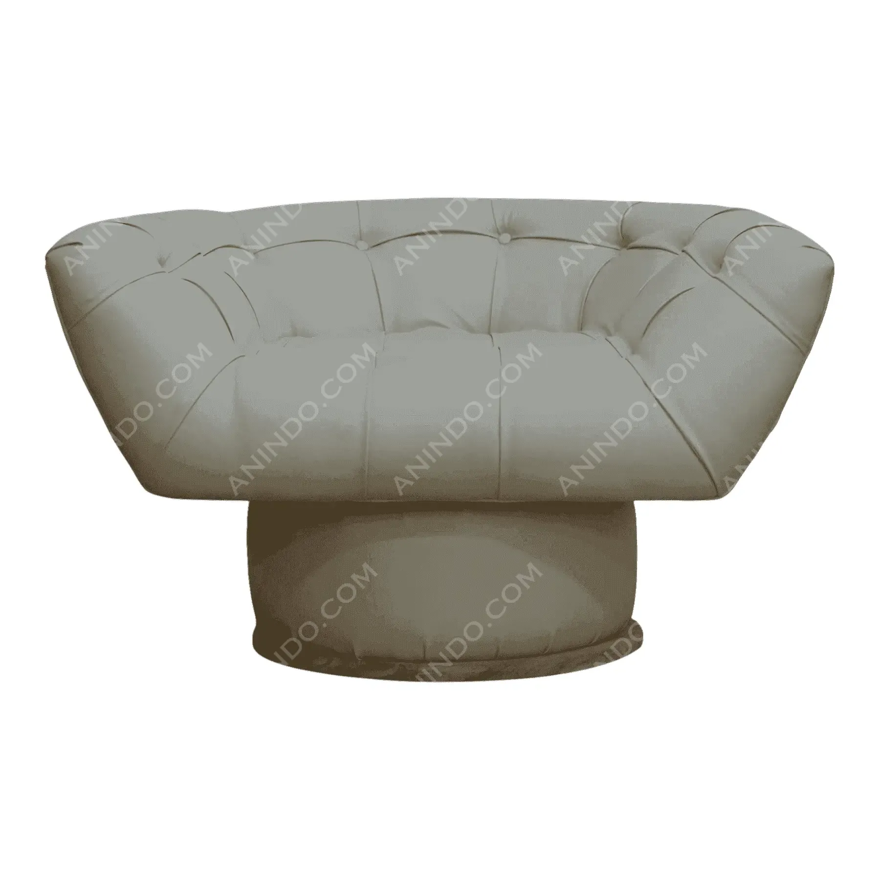 Orbit Tufted Swivel Chair