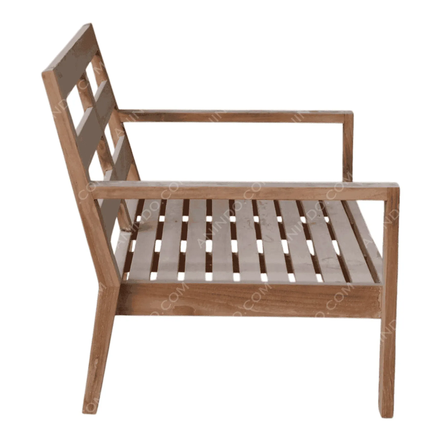 Classic Teak Garden Bench - Image 3