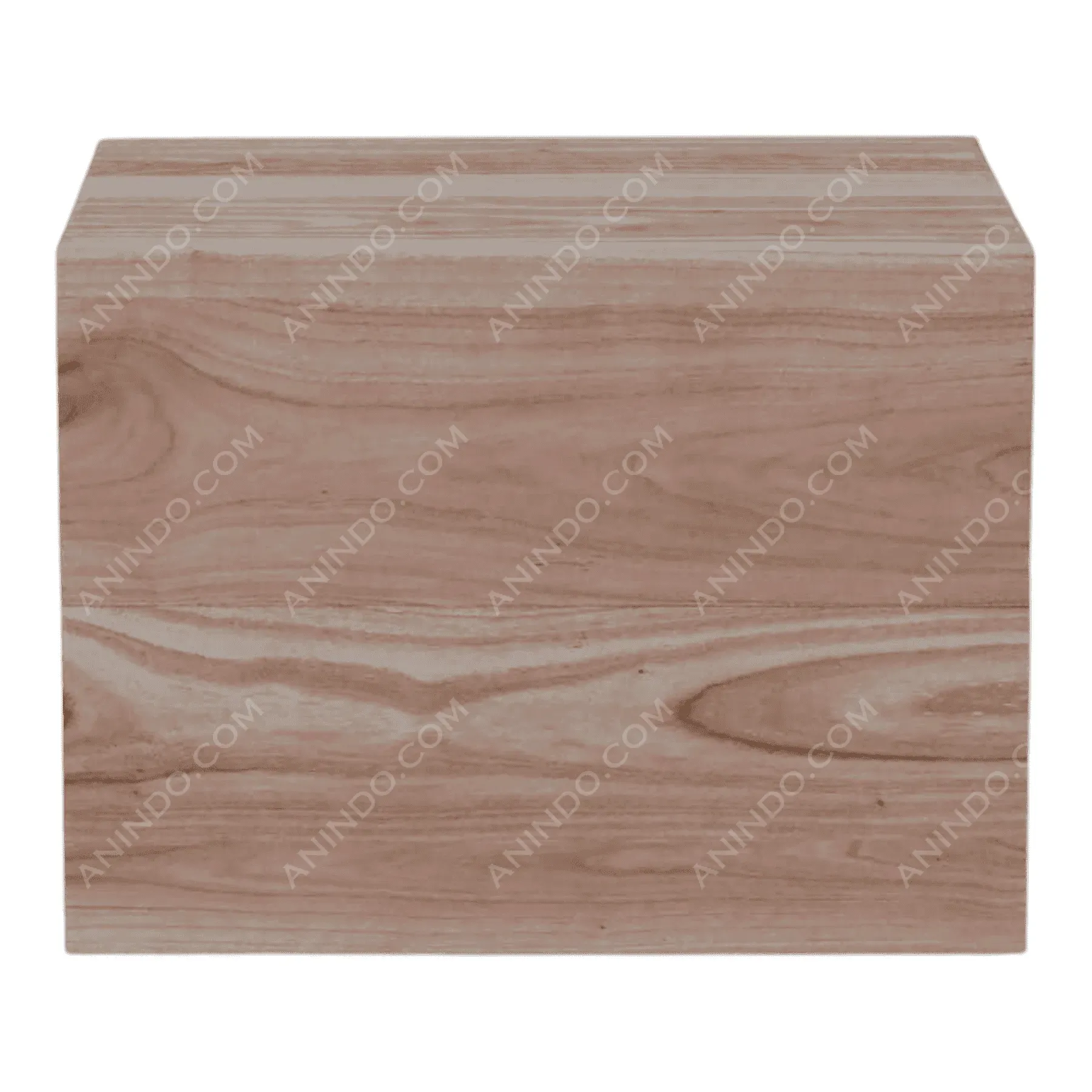 Elemental Teak Block Table