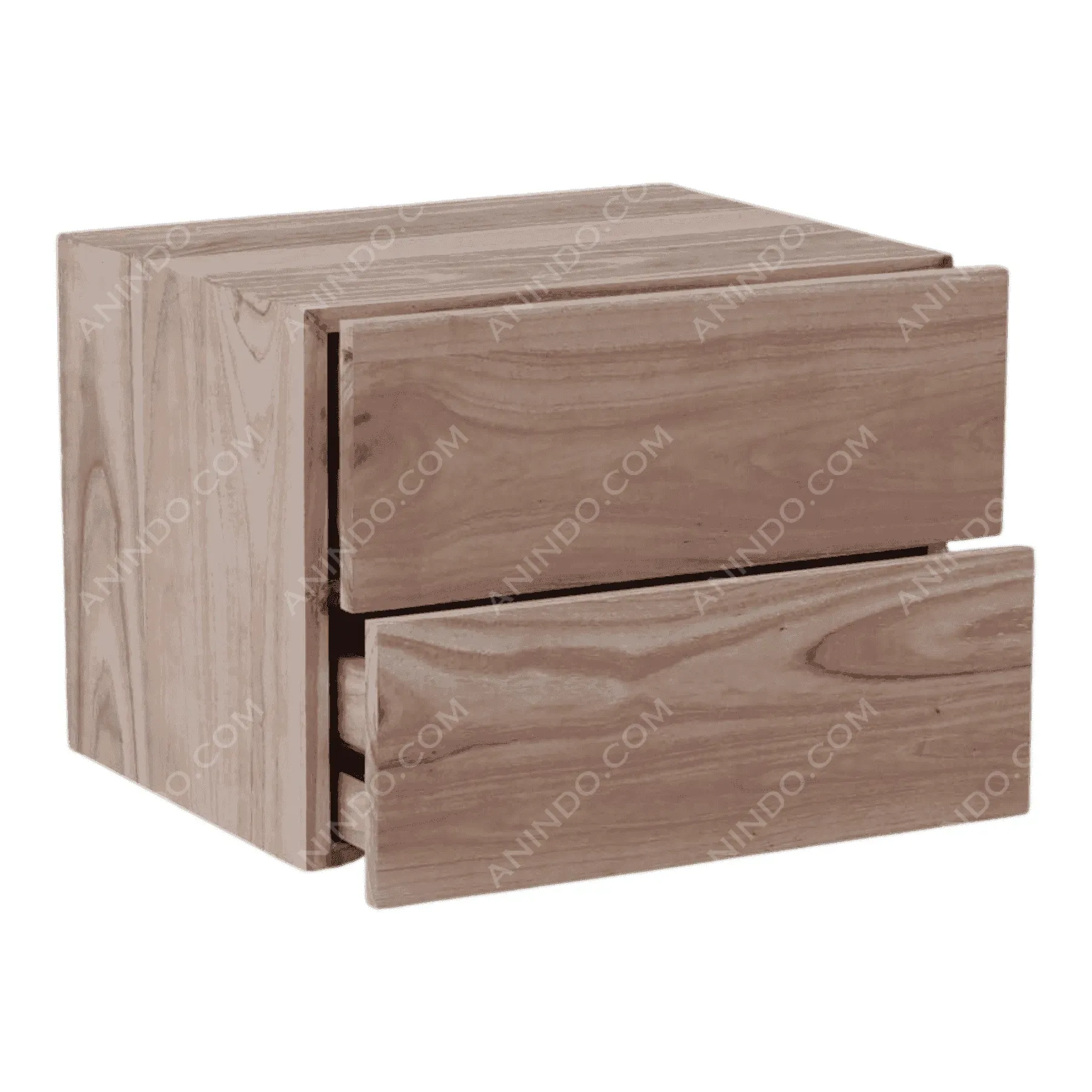 Elemental Teak Block Table - Image 3