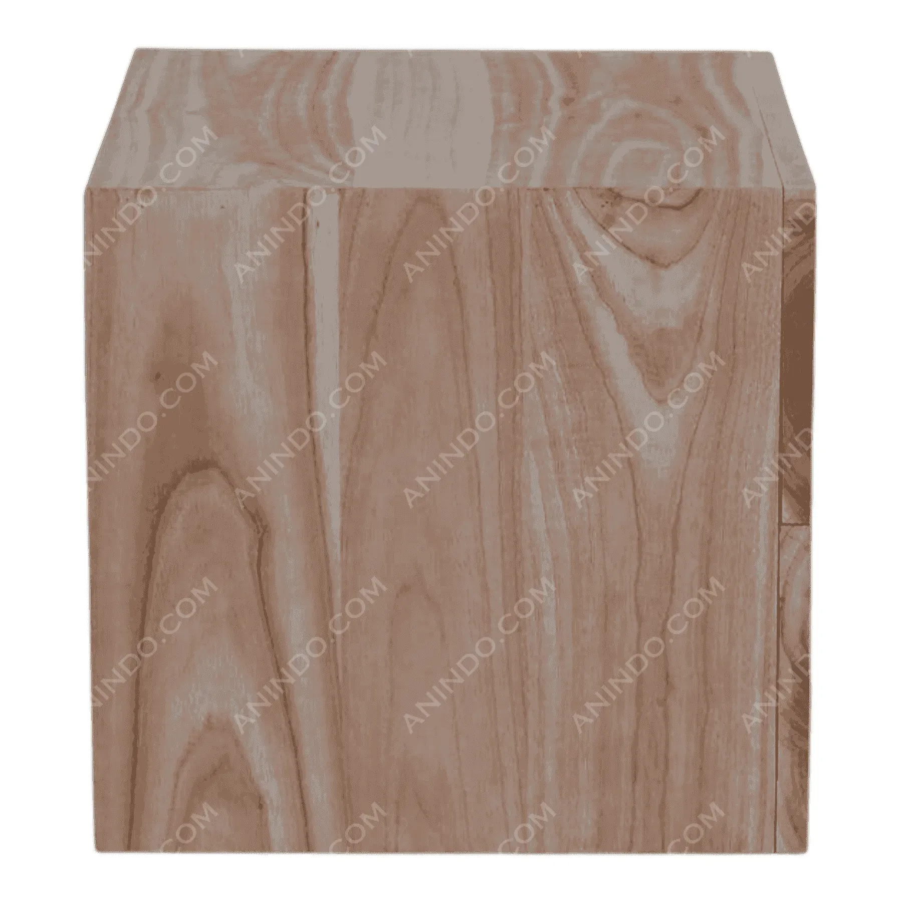 Elemental Teak Block Table - Image 4