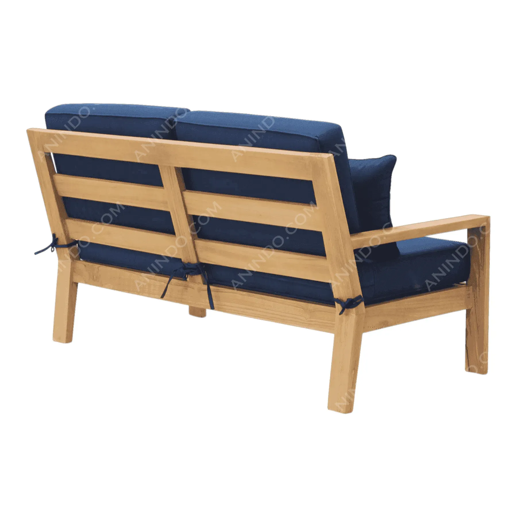 Oslo Teak Loveseat - Image 5