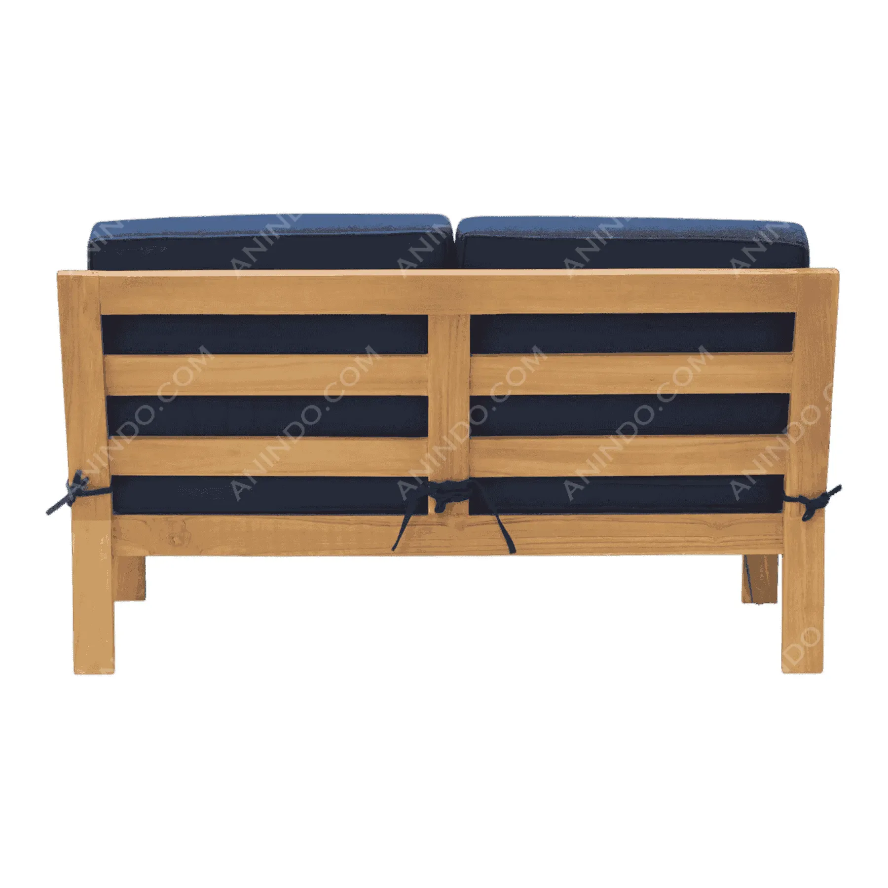 Oslo Teak Loveseat - Image 6