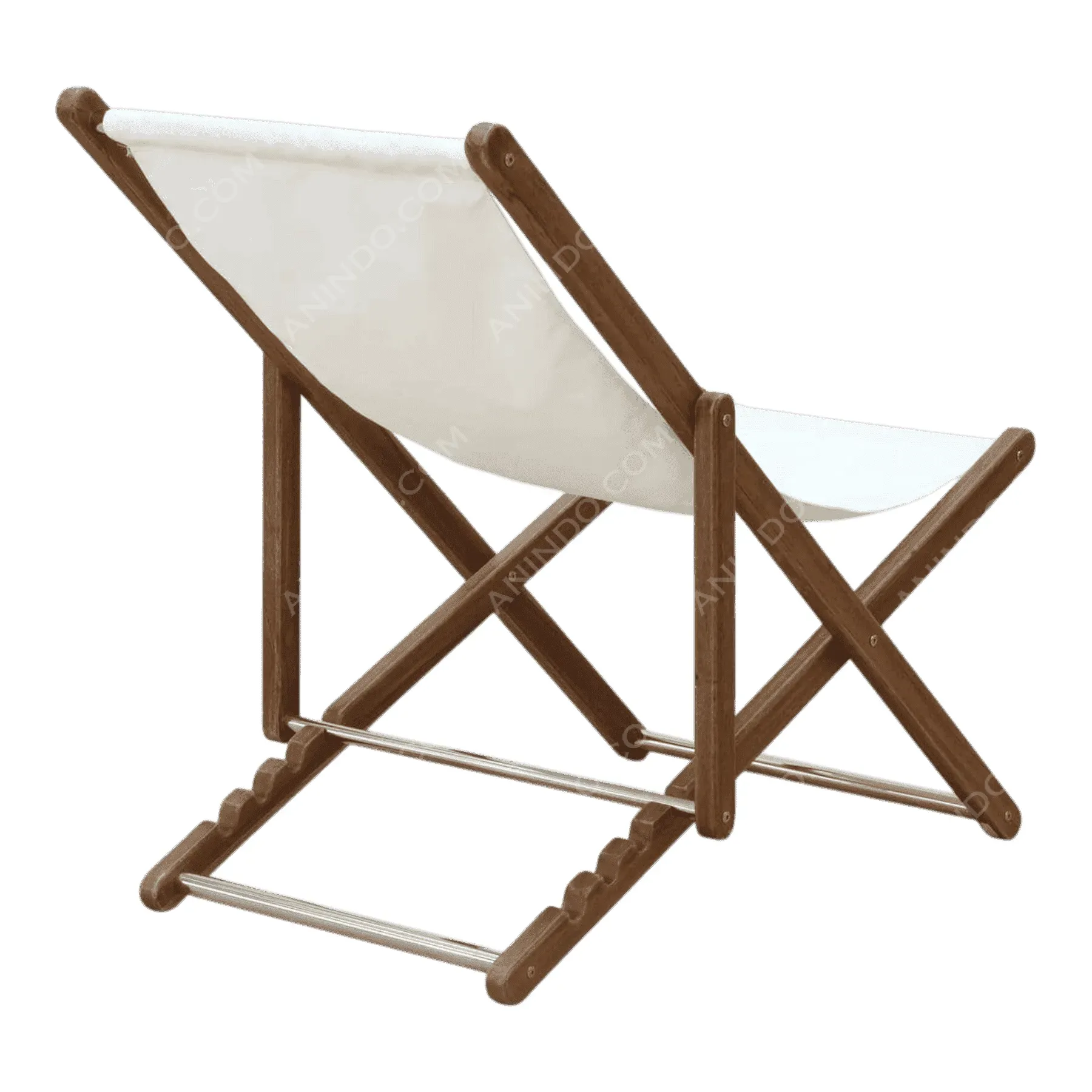 Classic Teak Sling Chair - Image 2