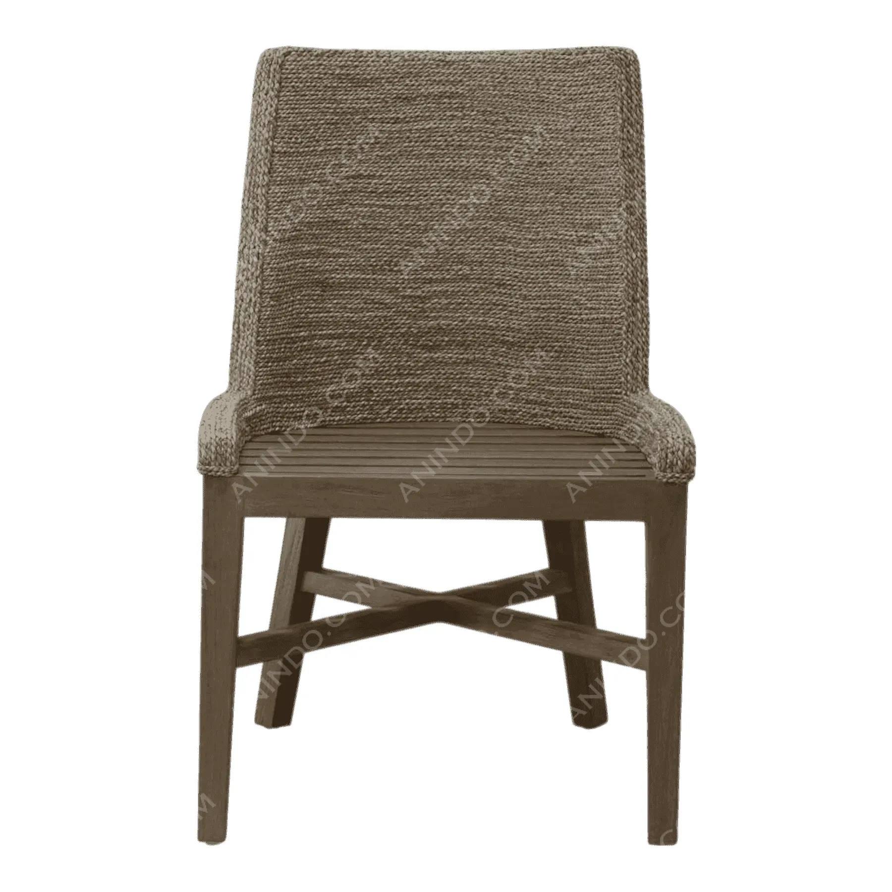 Haven Woven-Back Dining Chair