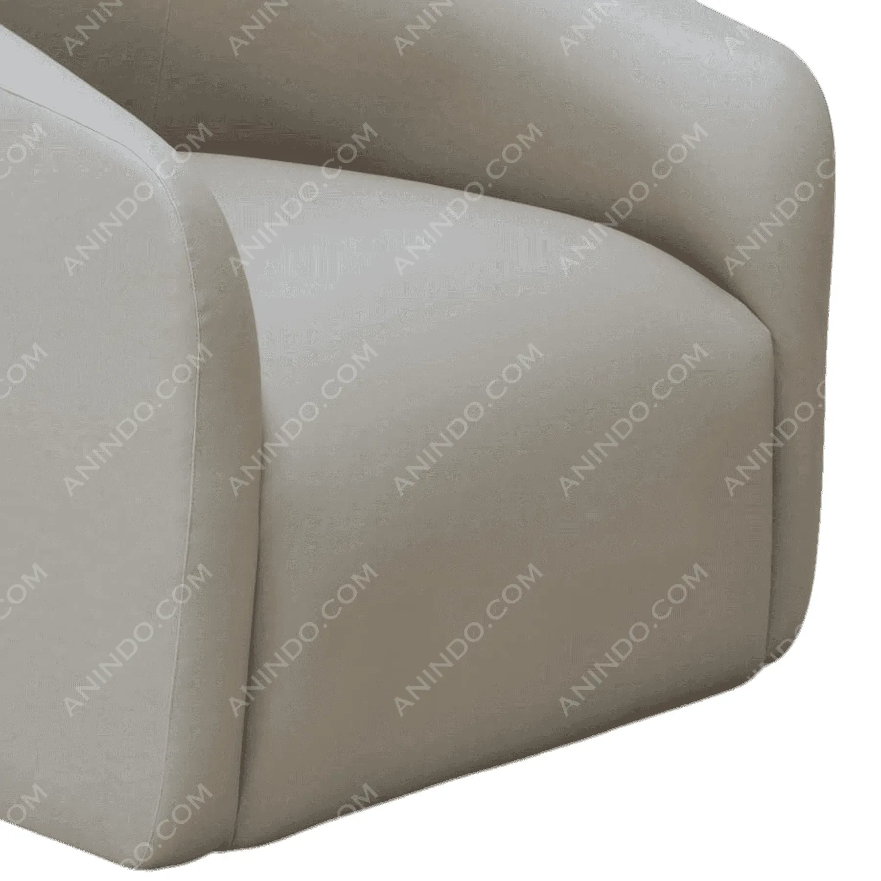 Coco Barrel Swivel Chair - Image 3