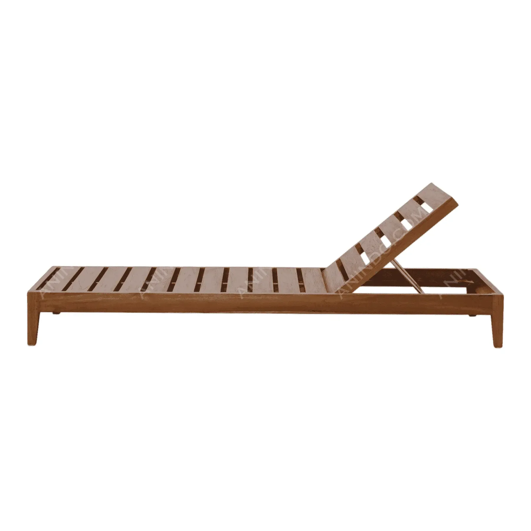 Linear Teak Sun Lounger (Frame)