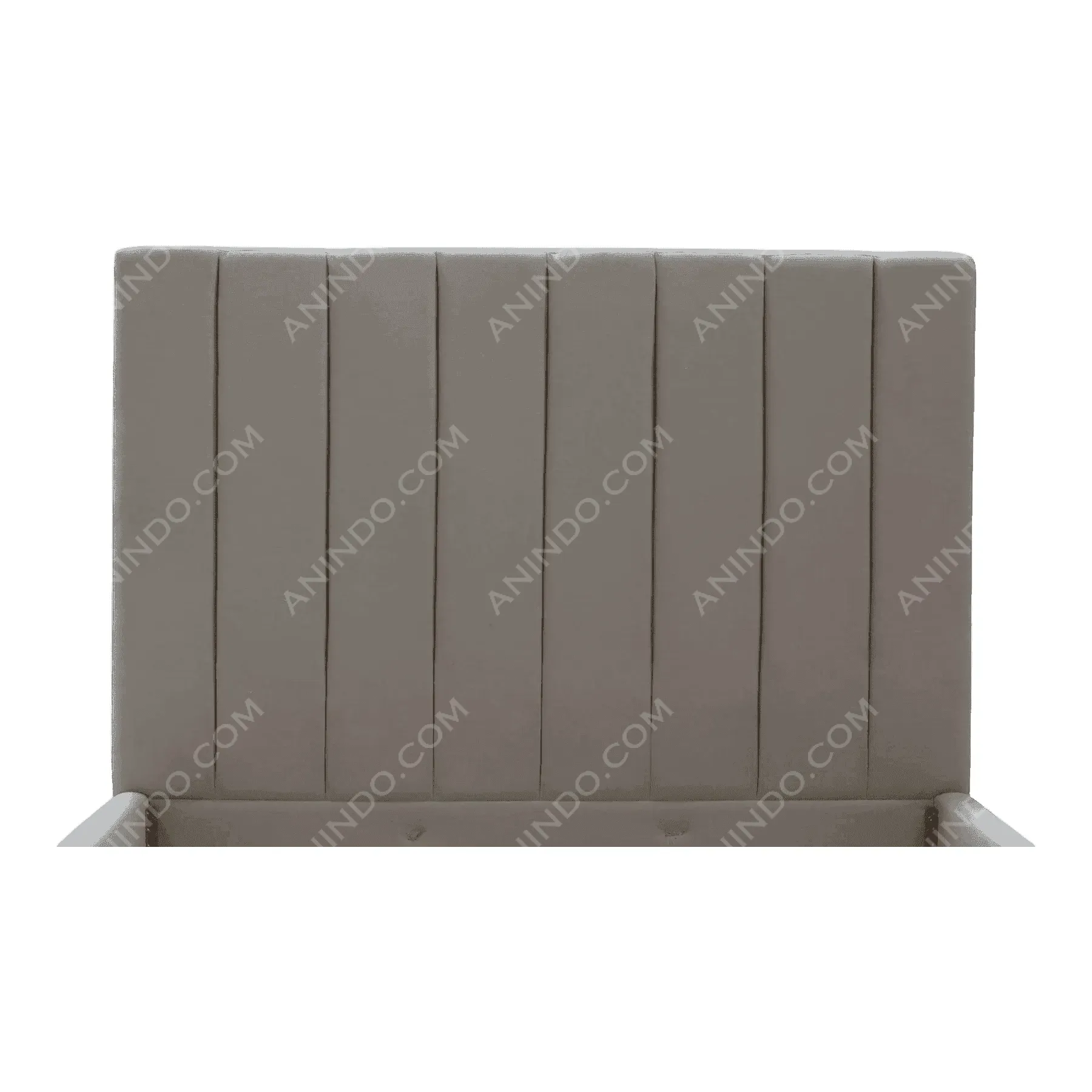 Channel-Tufted Upholstered Bed - Image 3