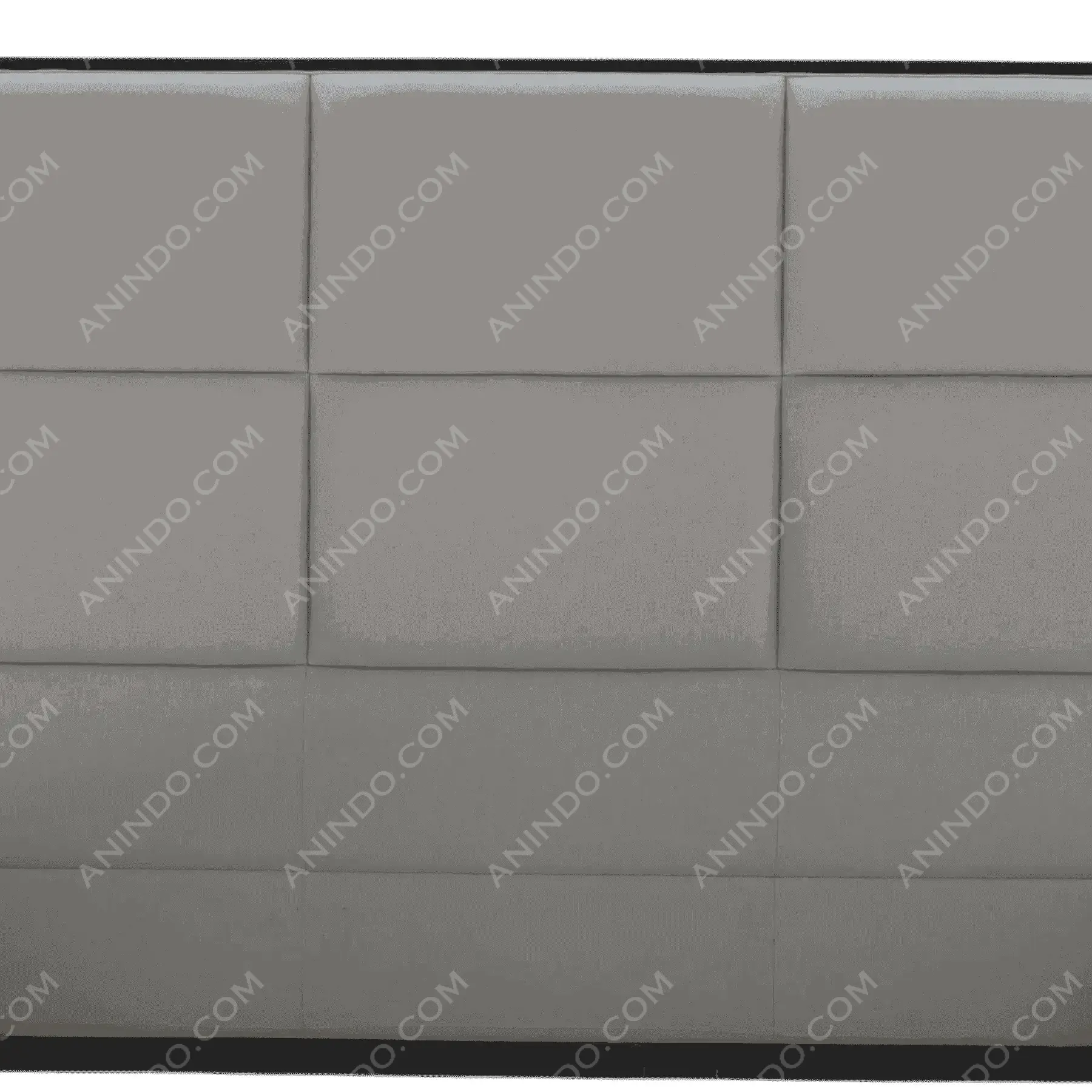 Grid-Tufted Upholstered Bed - Image 2