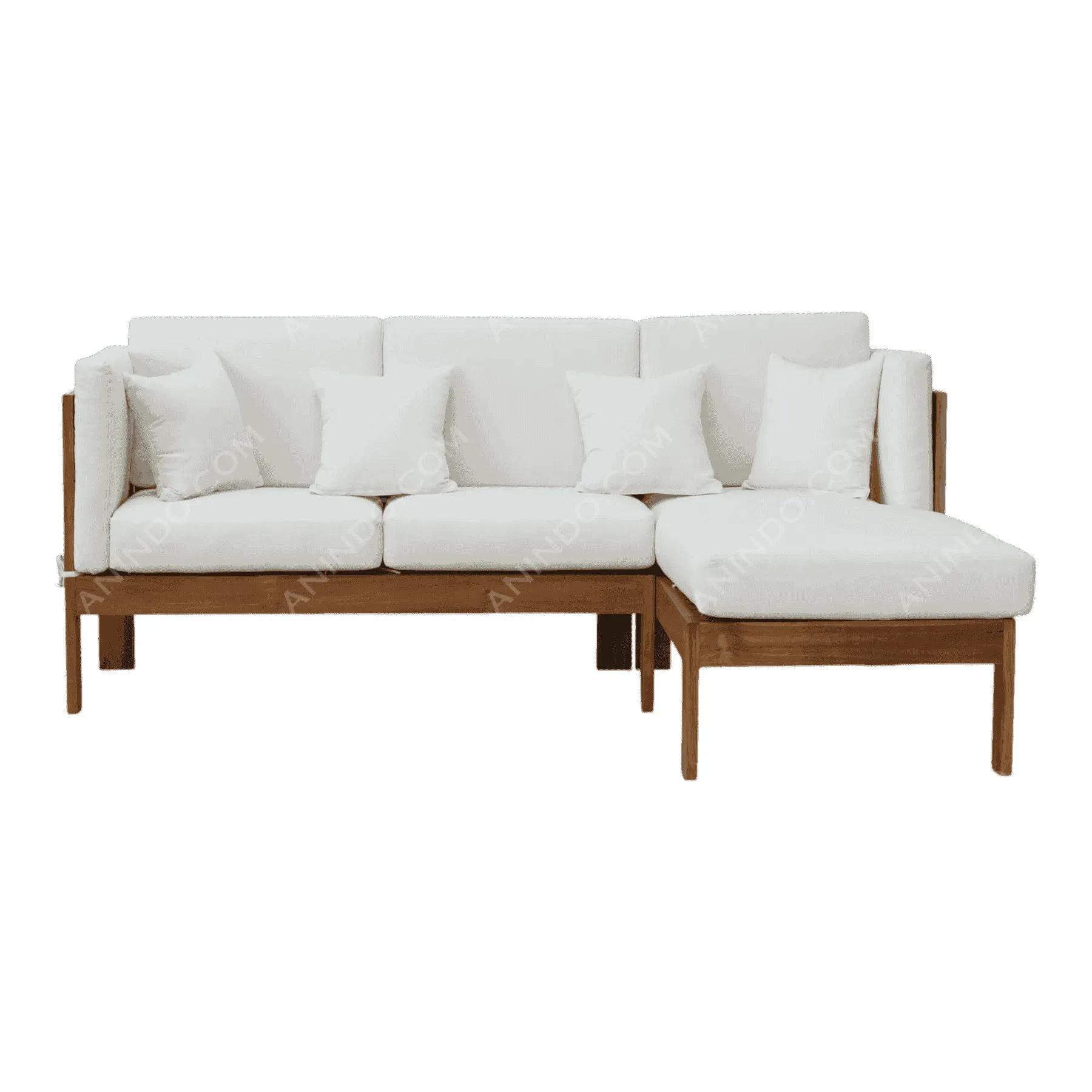 Oslo Teak L-Sectional