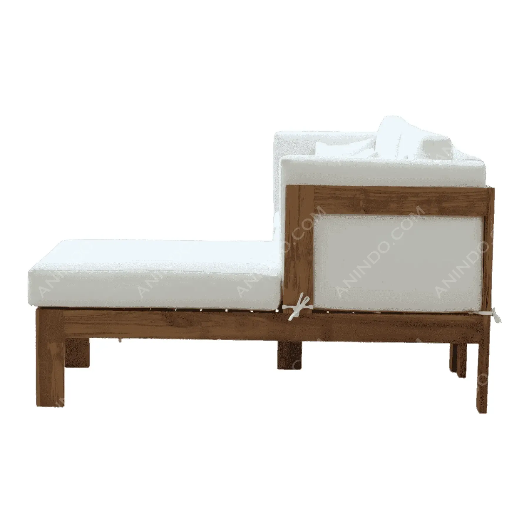 Oslo Teak L-Sectional - Image 6