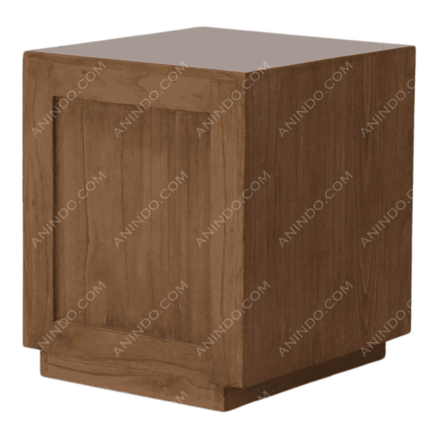 Deco-Modern Gold Trim Nightstand - Image 6