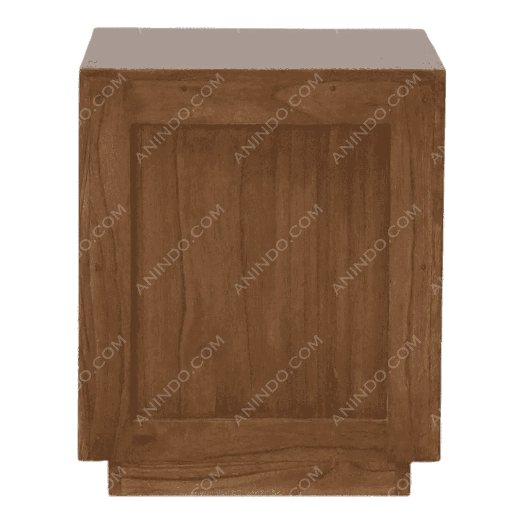 Deco-Modern Gold Trim Nightstand - Image 7