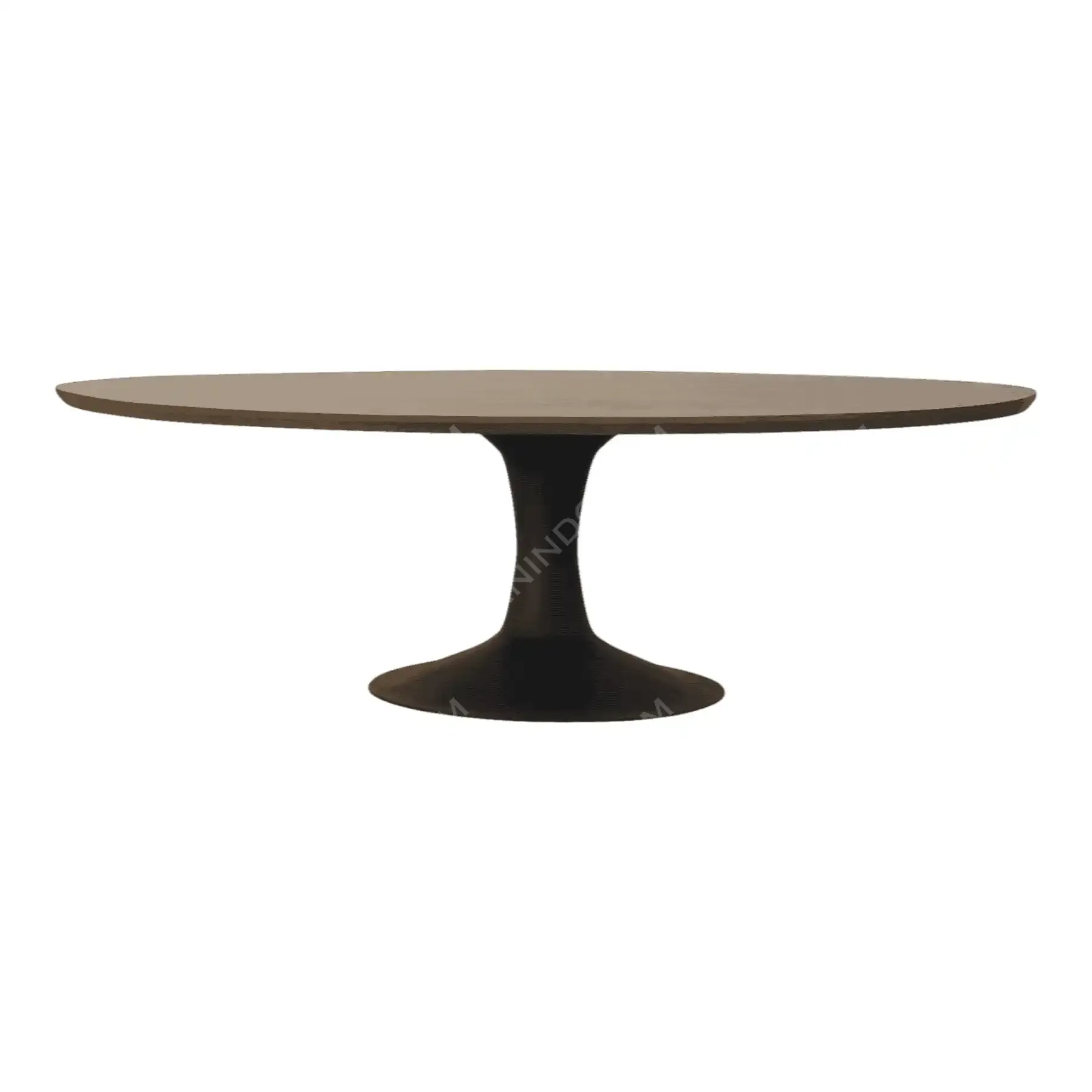 Tulip Oval Pedestal Table