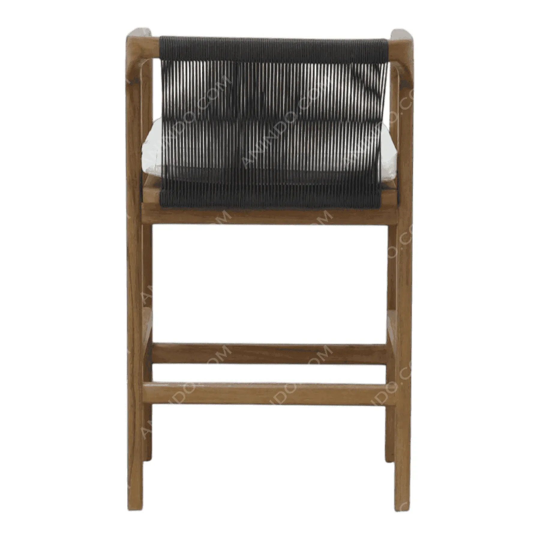 Riviera Woven-Back Bar Stool - Image 6