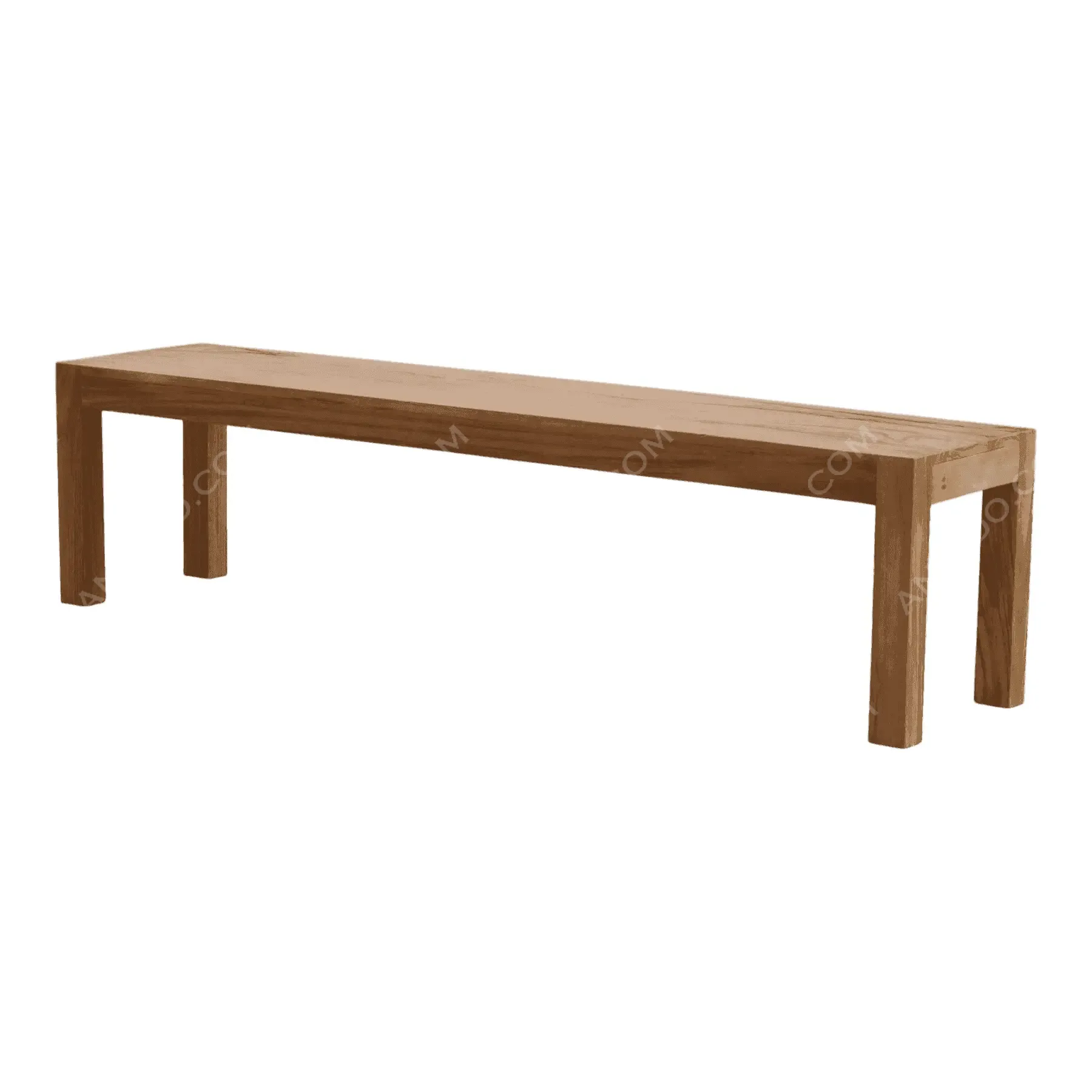 Parsons Teak Bench - Image 5