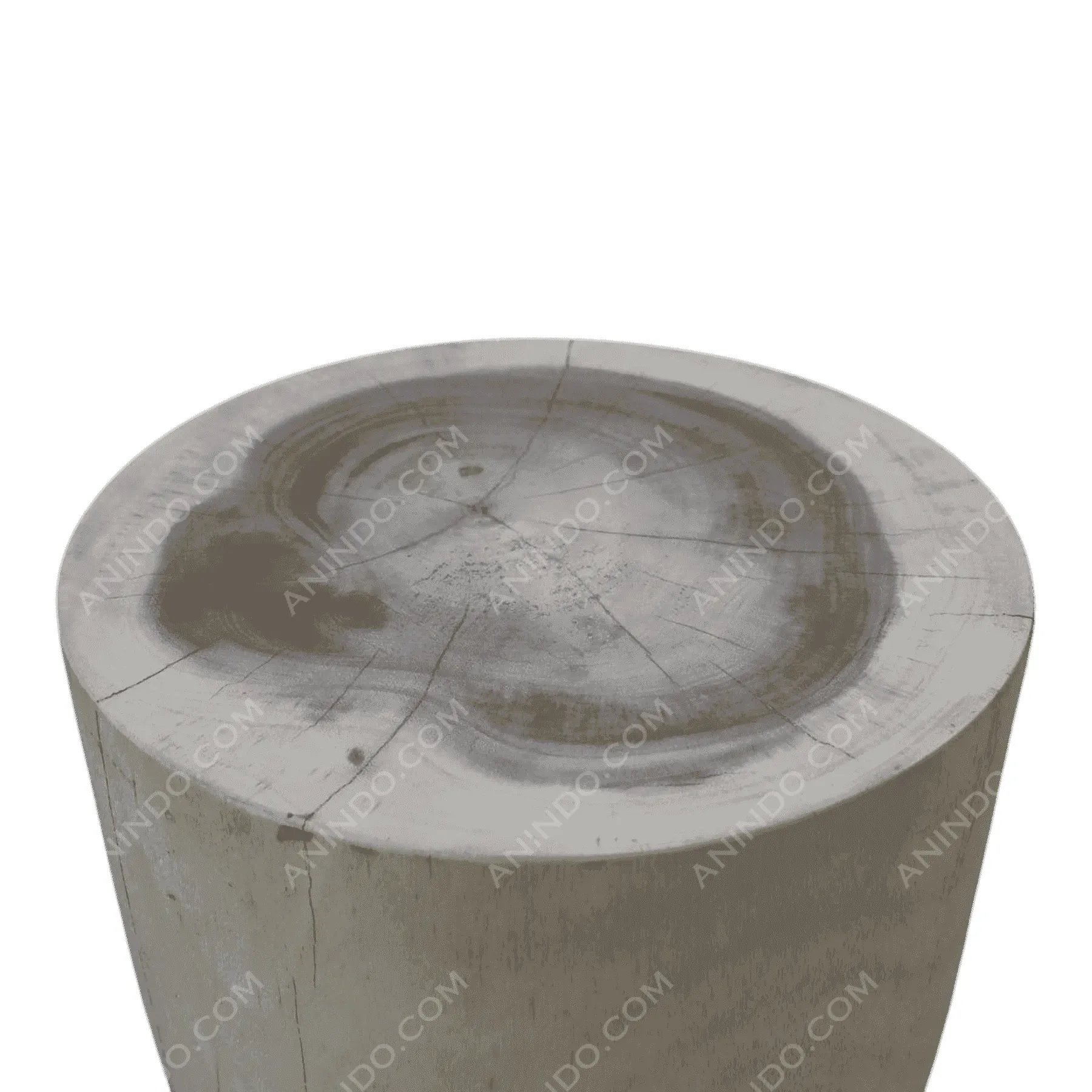 Djembe Solid Wood Stool - Image 3