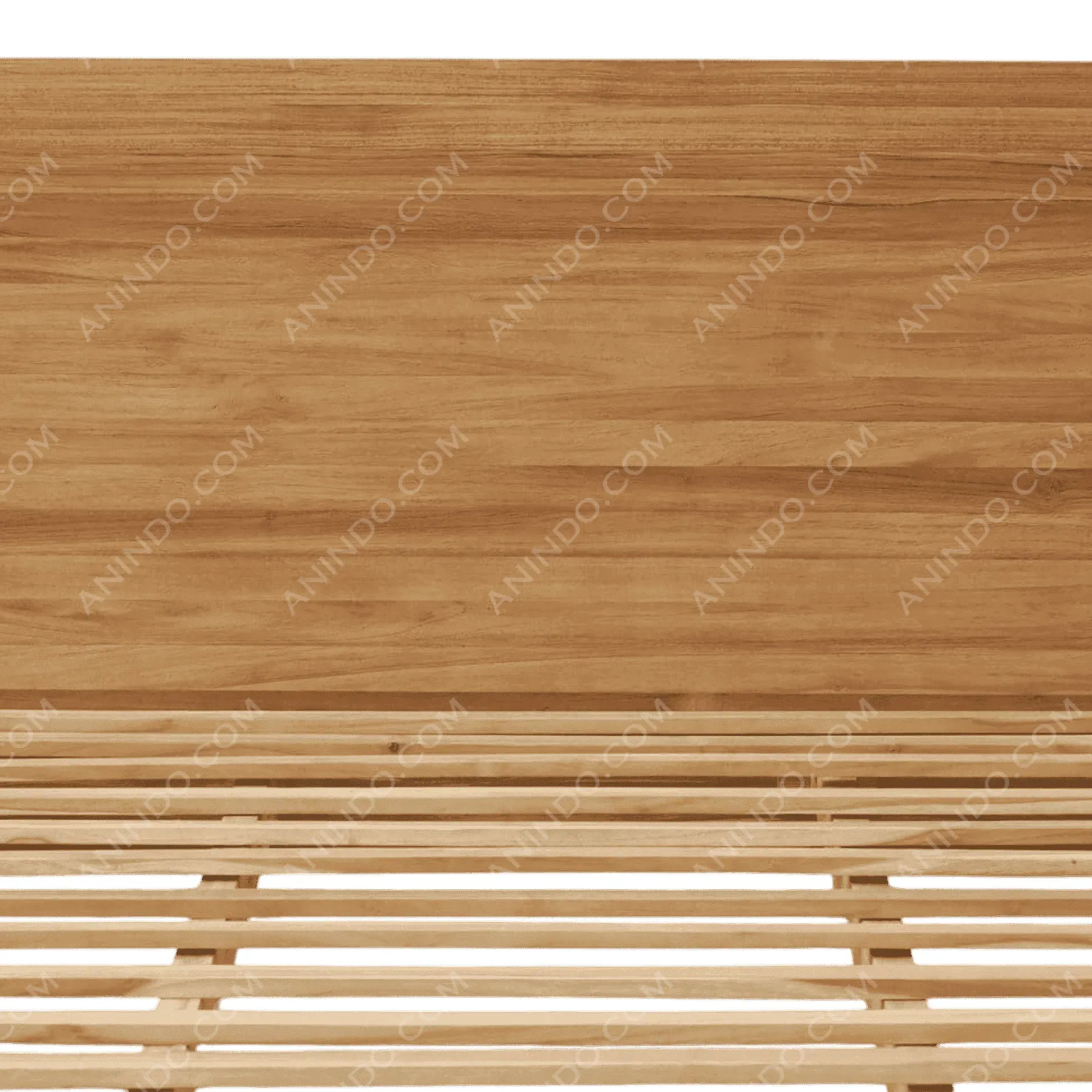 Zen Platform Teak Bed Frame - Image 2