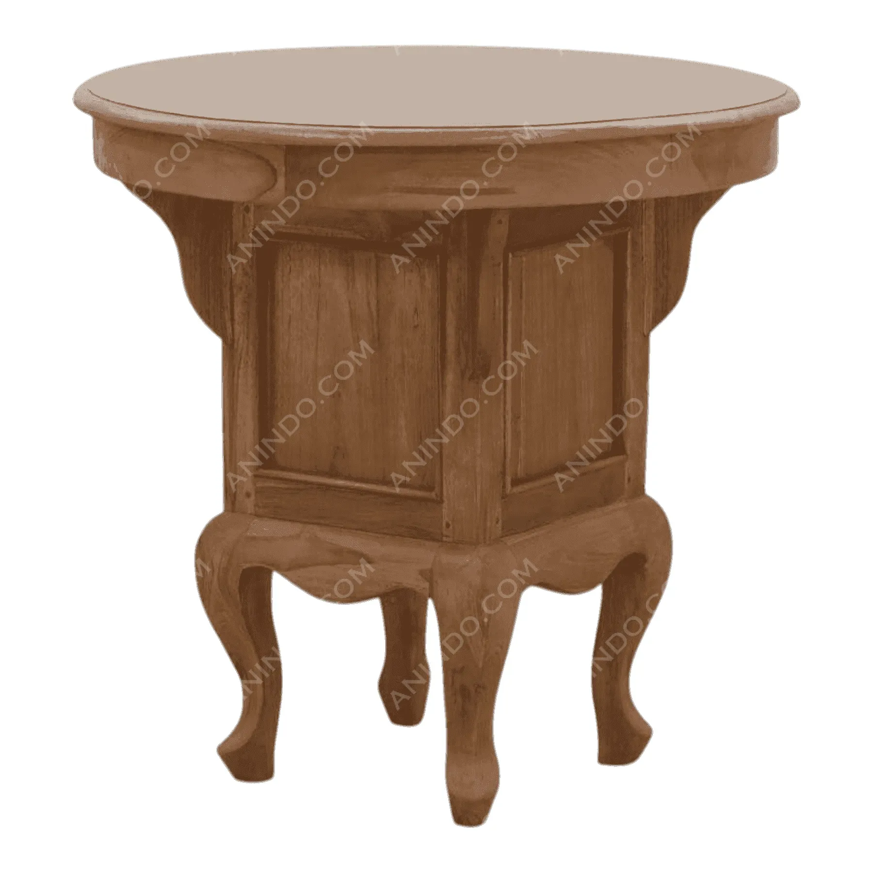 Cabriole Leg Side Table - Image 2