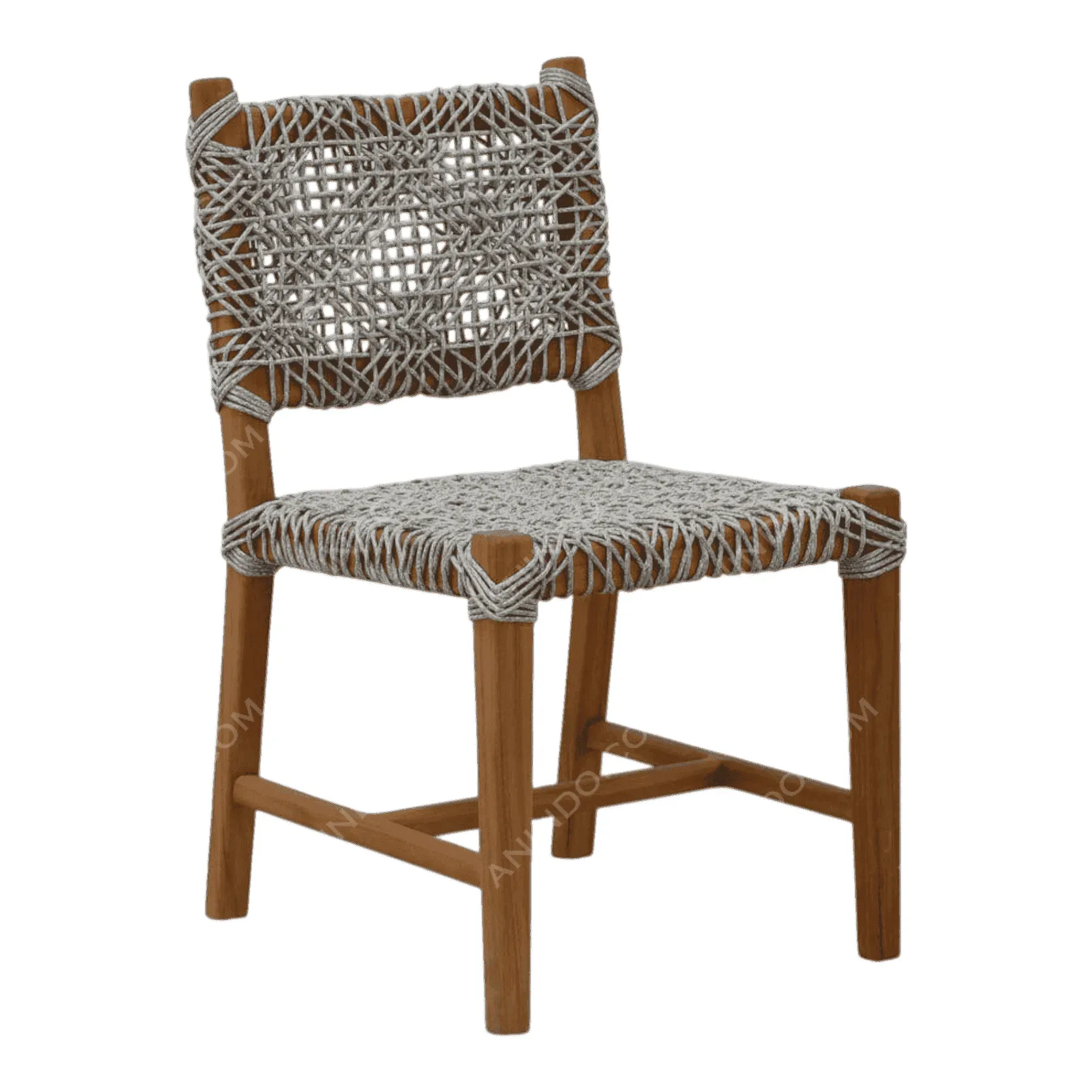 Rustic Lattice Chair - Image 2