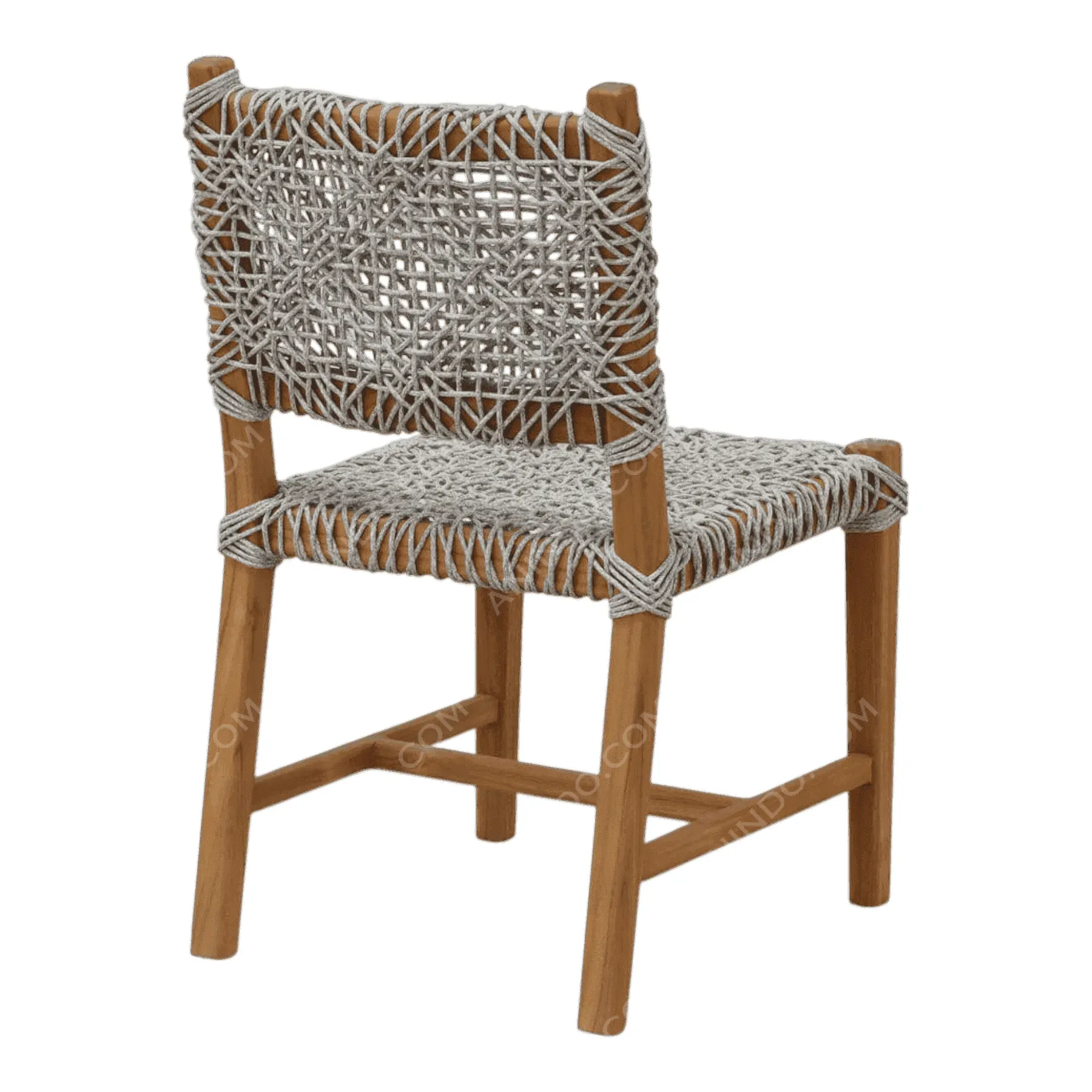 Rustic Lattice Chair - Image 6