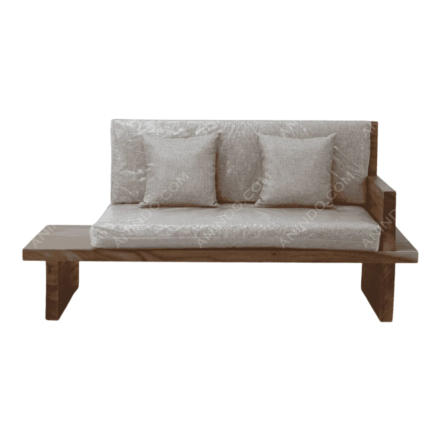 Asymmetric Platform Sofa