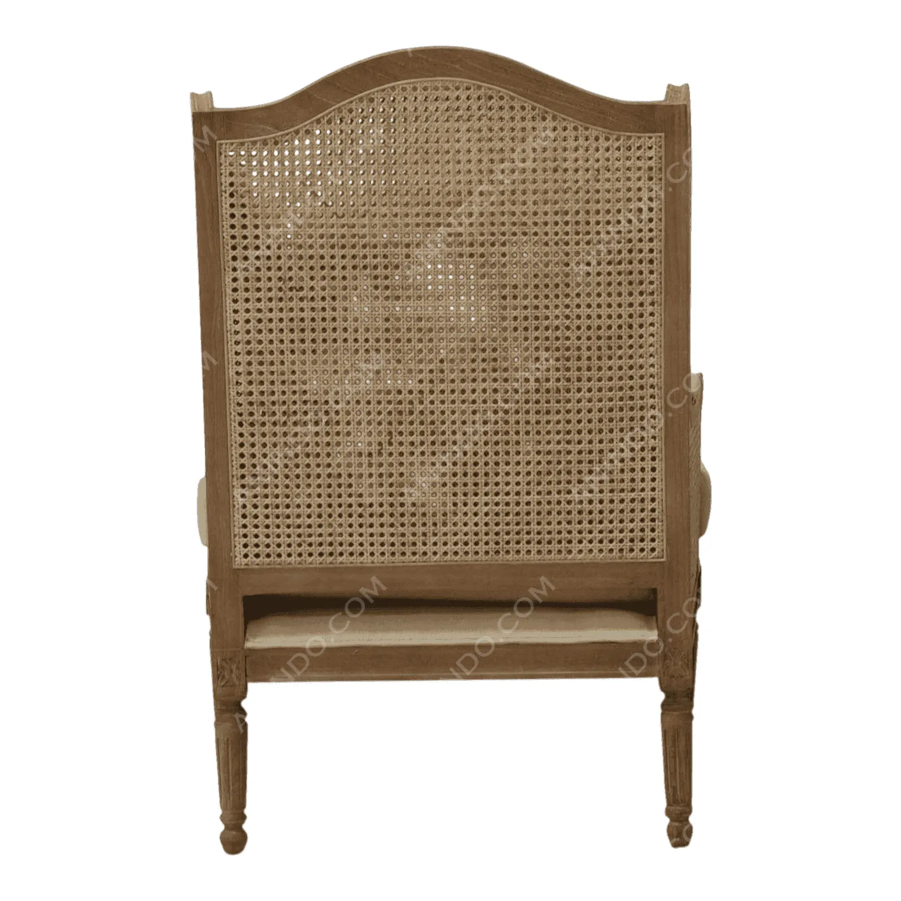 Provence Cane Wingback Chair - Image 7