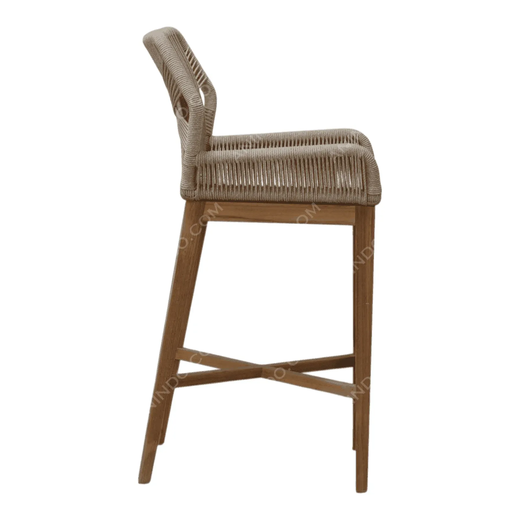 Marina Woven Bar Stool (Natural) - Image 5