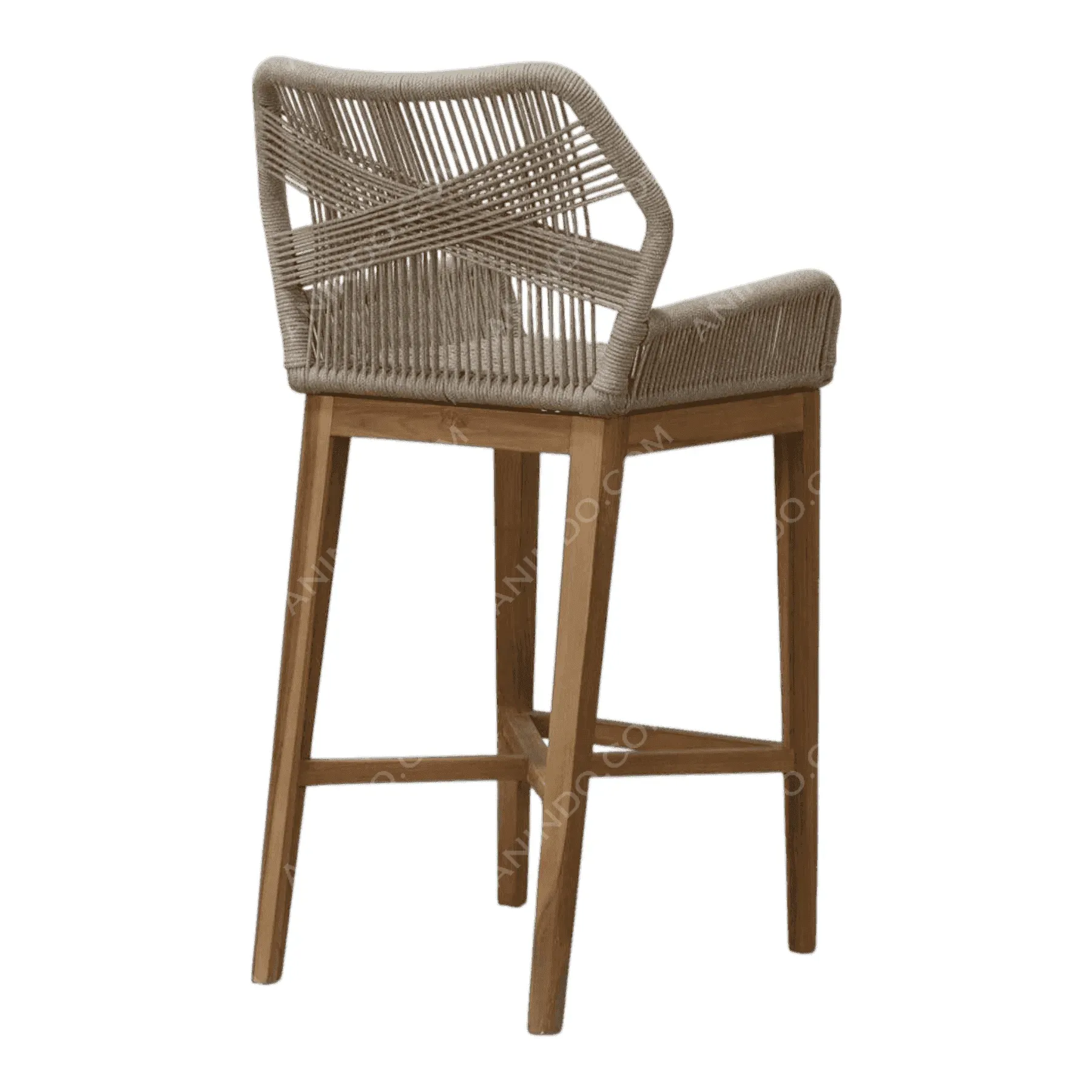 Marina Woven Bar Stool (Natural) - Image 6