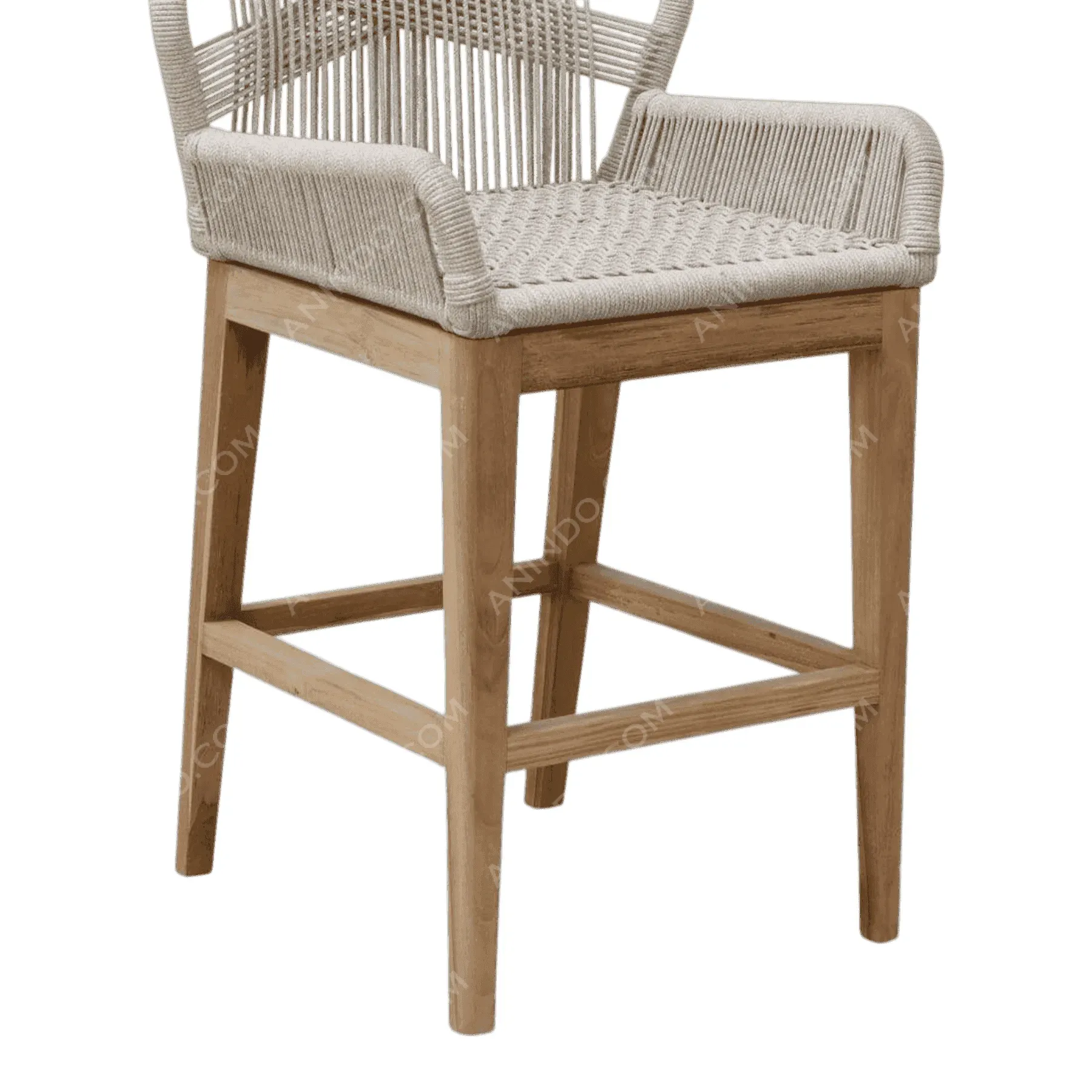 Marina Woven Bar Stool (Natural) - Image 10