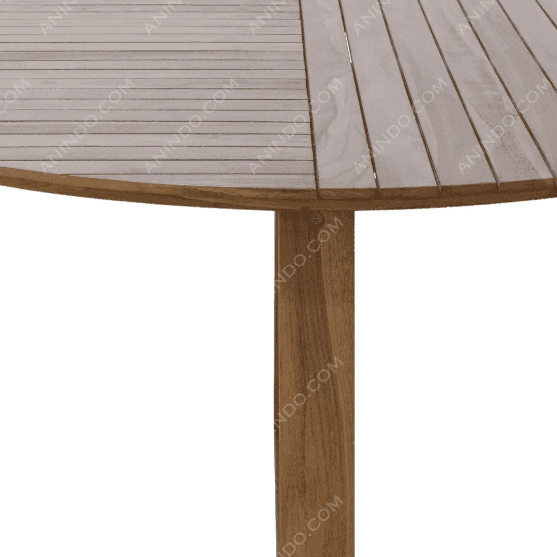 Astor Slatted Table - Image 6