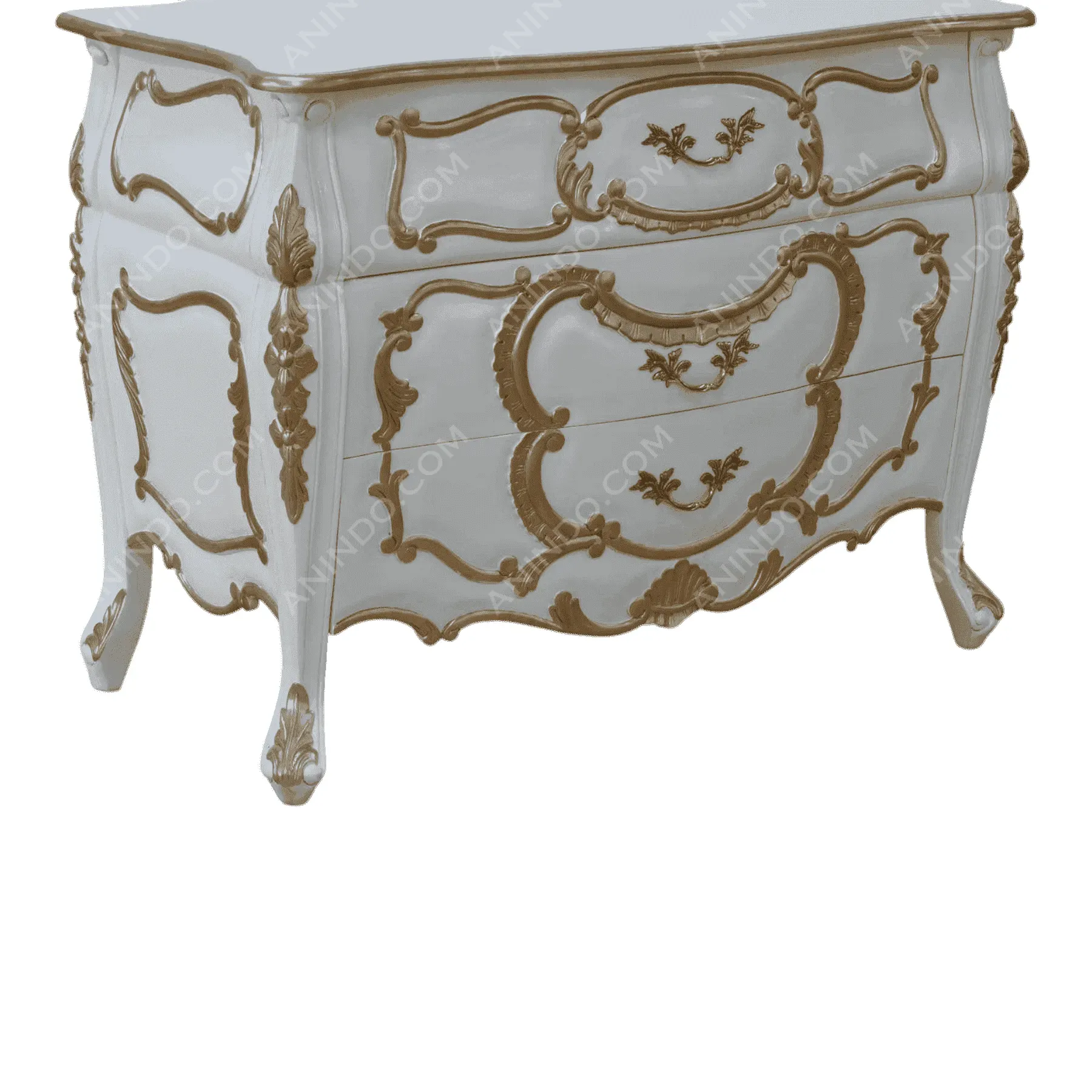 Versailles Bombe Commode - Image 4