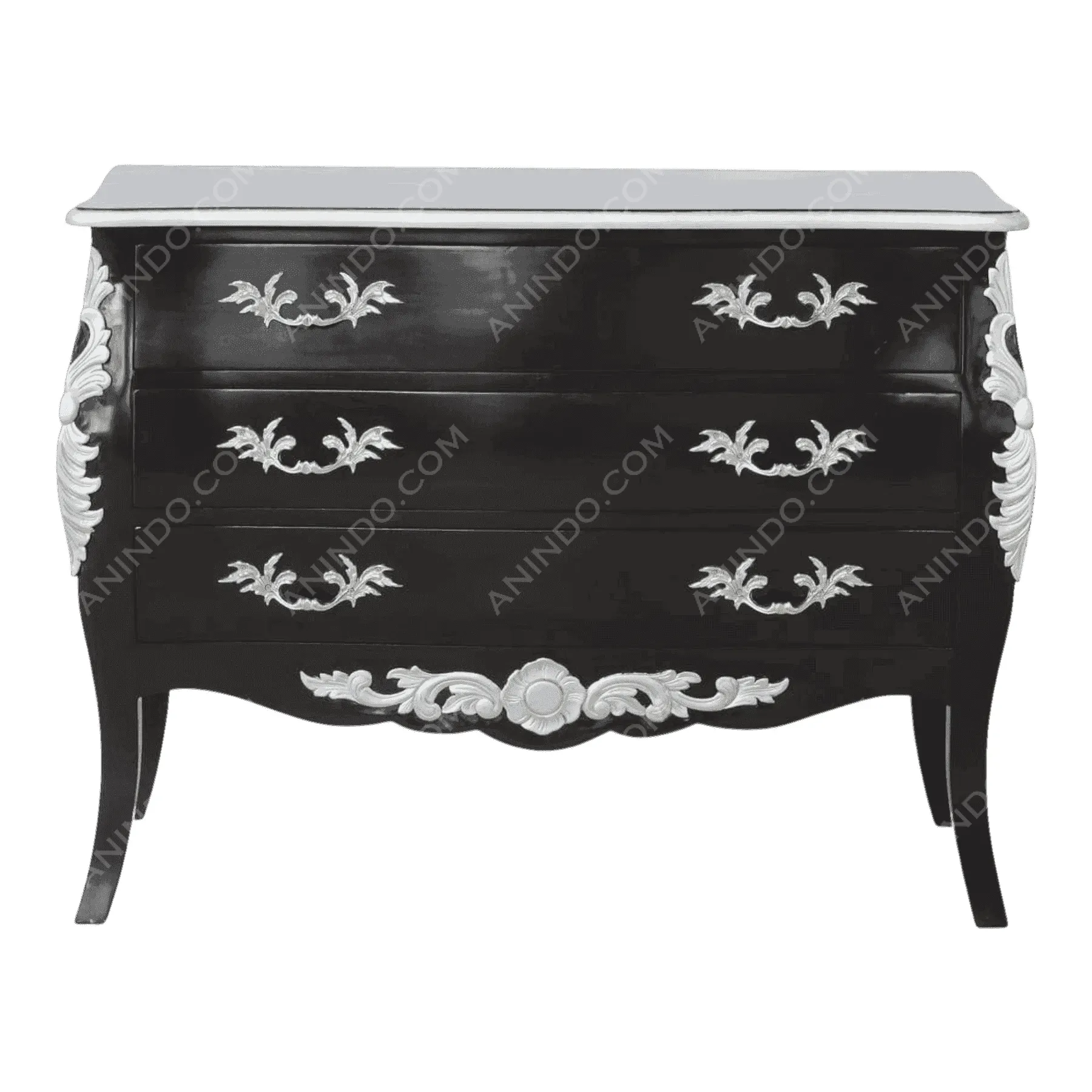 Rococo Noir Commode