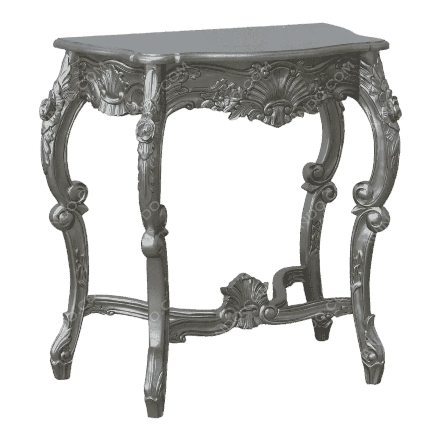 Silvered Rococo Console - Image 2